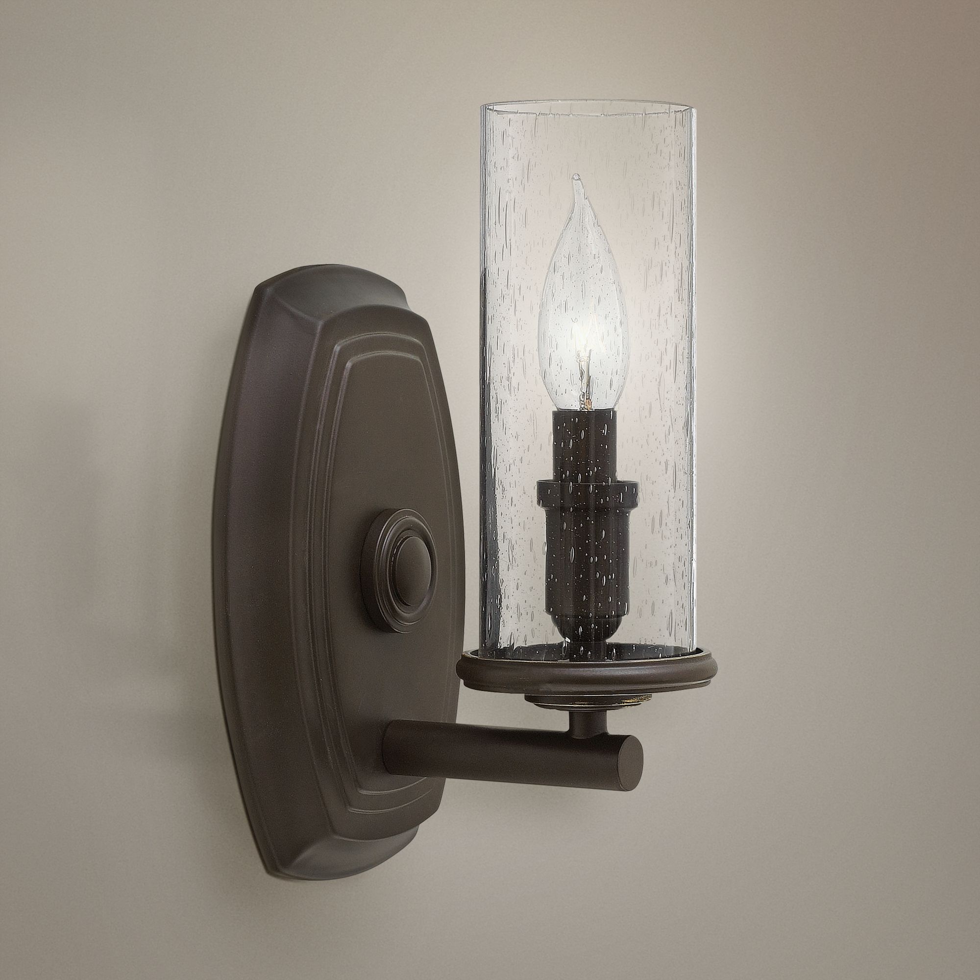 Hinkley Dakota 10 1/2" High OilRubbed Bronze Wall Sconce 3G150