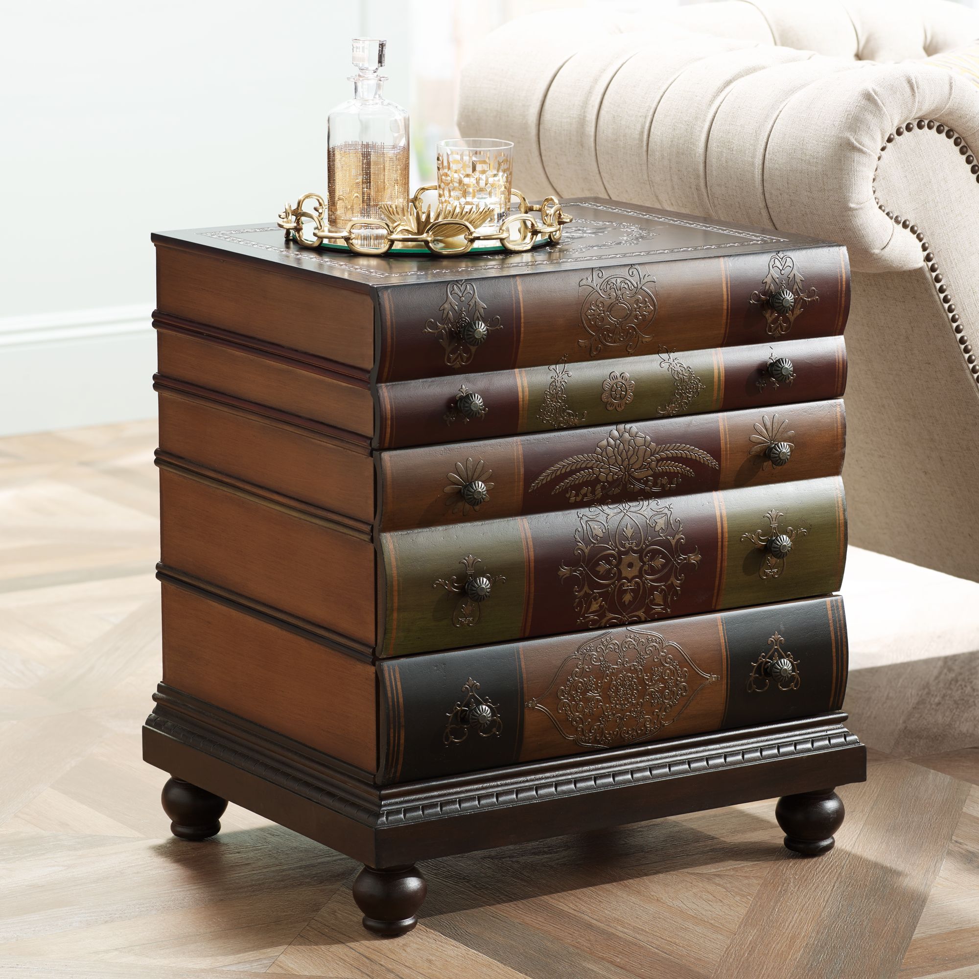 Long End Table With Drawers Decoration Examples