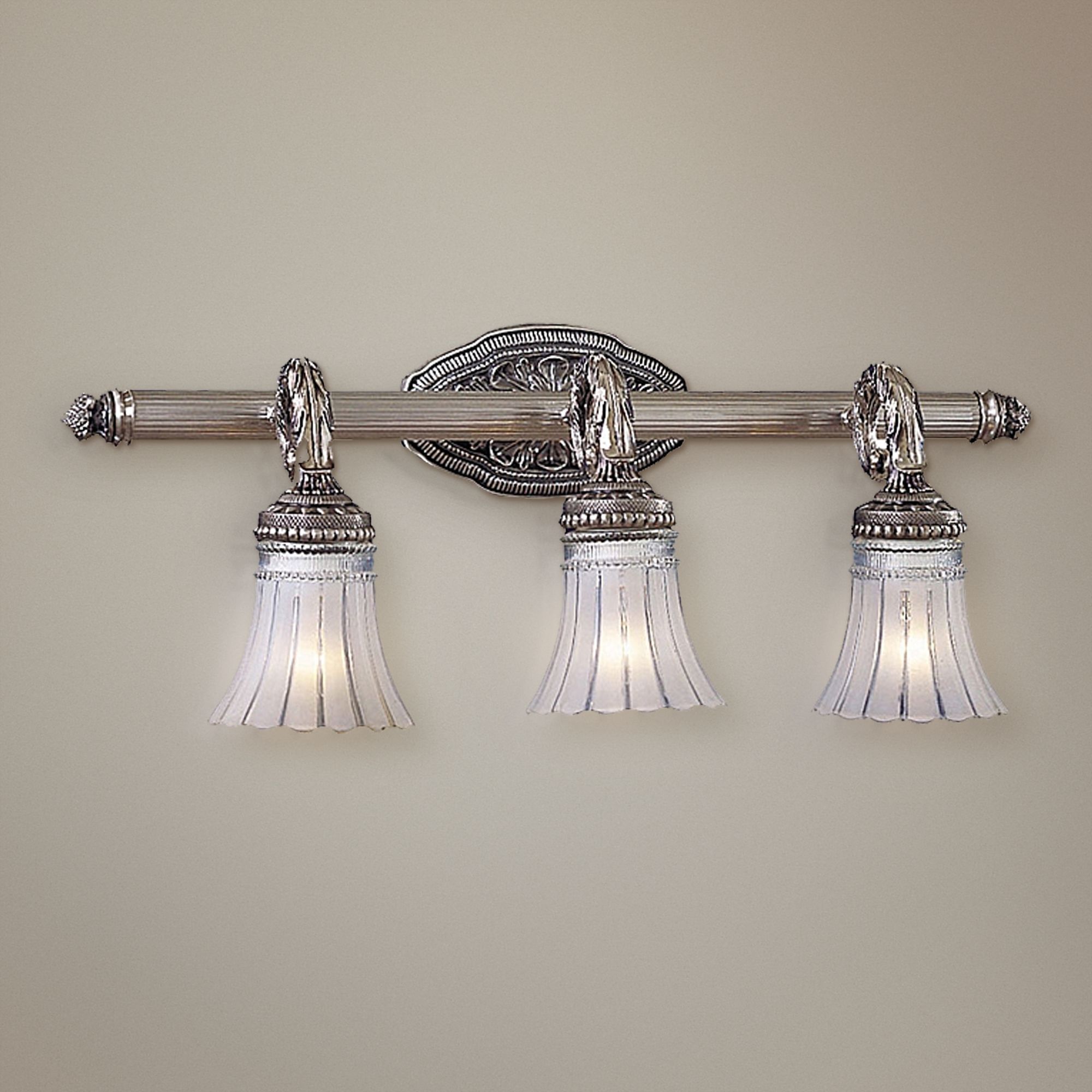 Bathroom Light Fixtures Brushed Nickel Finish Everything Bathroom