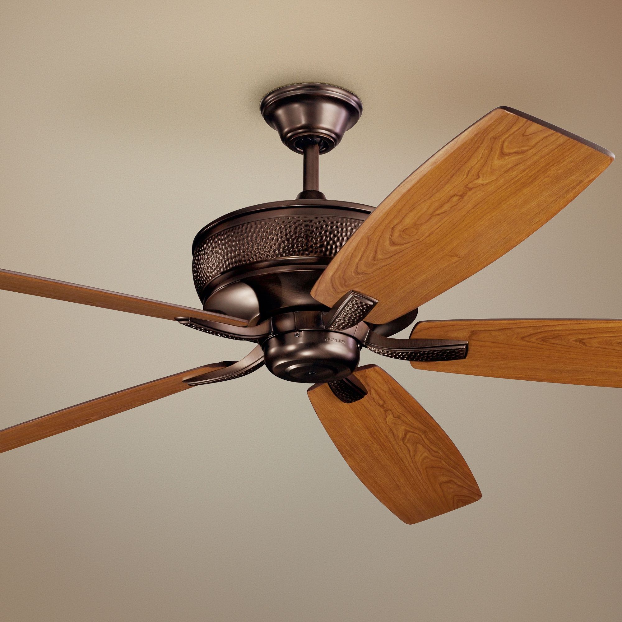 70" Kichler Monarch OilBrushed Bronze Ceiling Fan 43R17 Lamps Plus