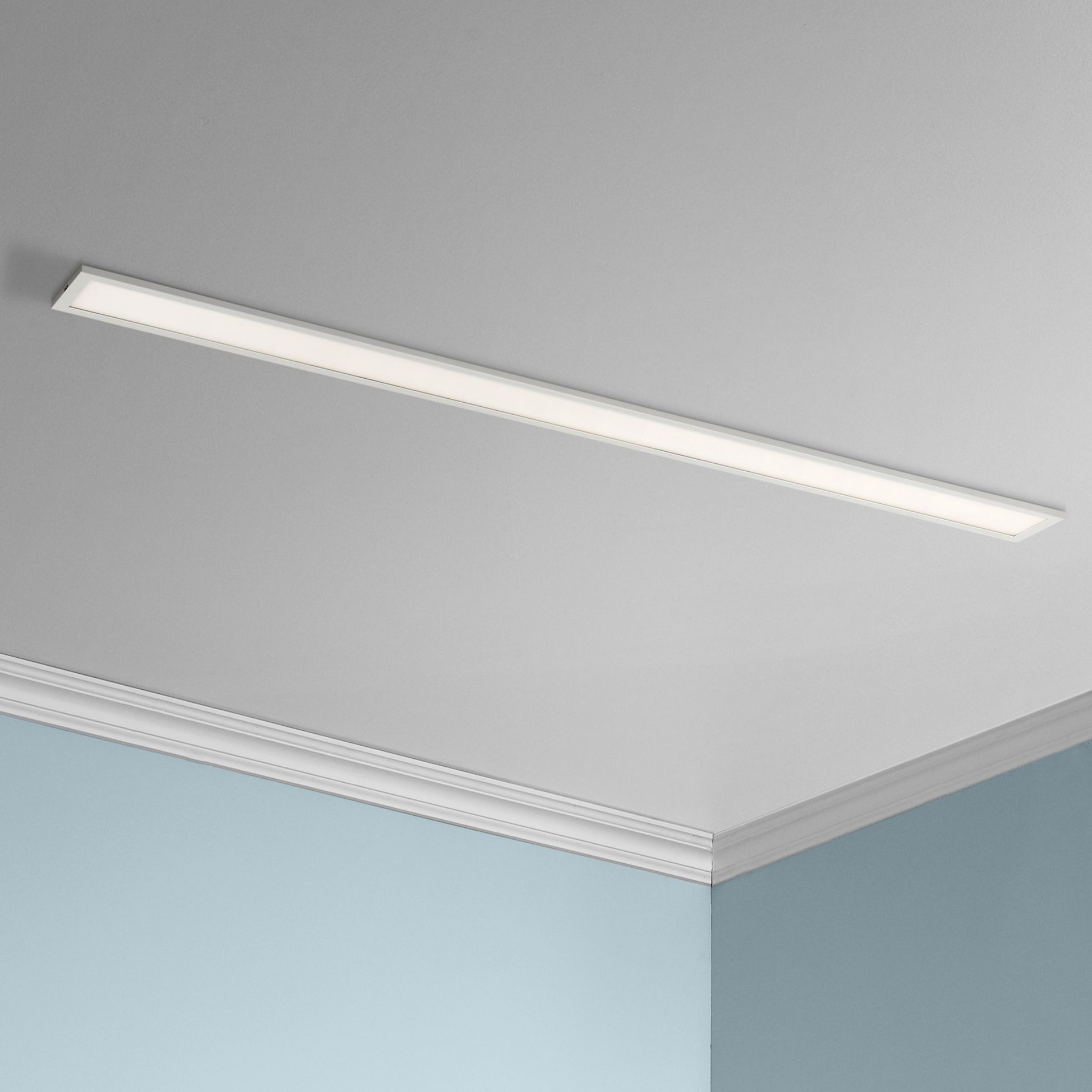 Maxim Wafer 48" Long White 4000K LED Linear Ceiling Light 47P68