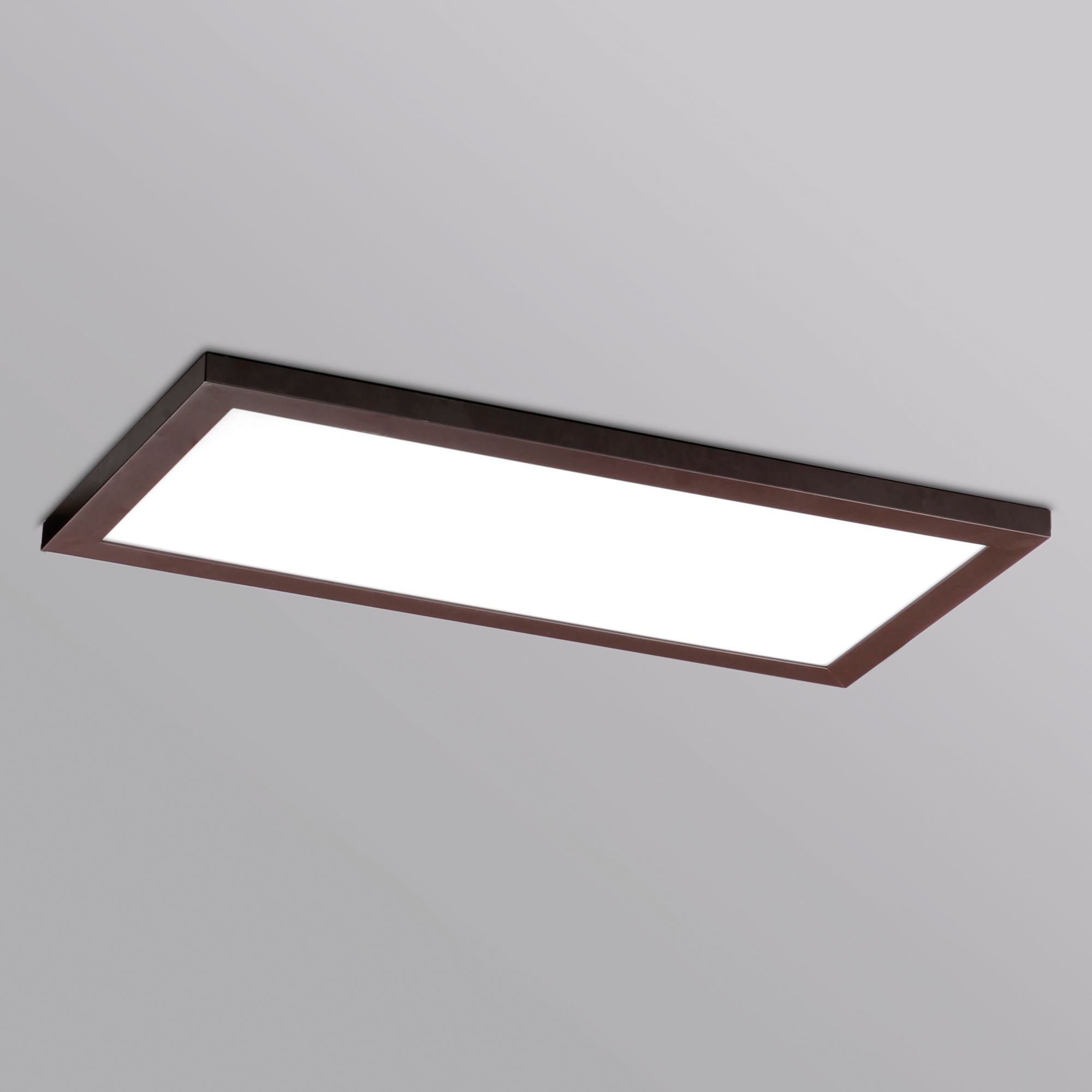 Maxim Sky Panel 23 1/2" Wide Bronze LED Ceiling Light 53V54 Lamps Plus