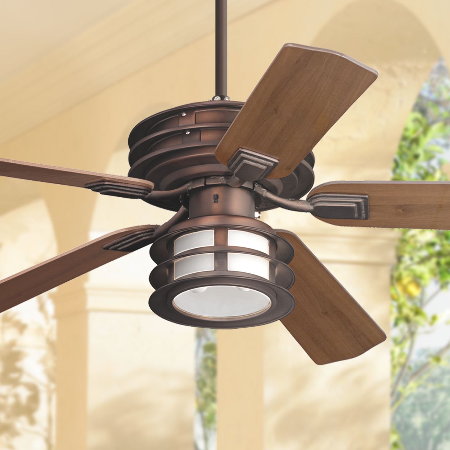 Ceiling Fans With Lights, Outdoor, Hugger Fans & More Lamps Plus