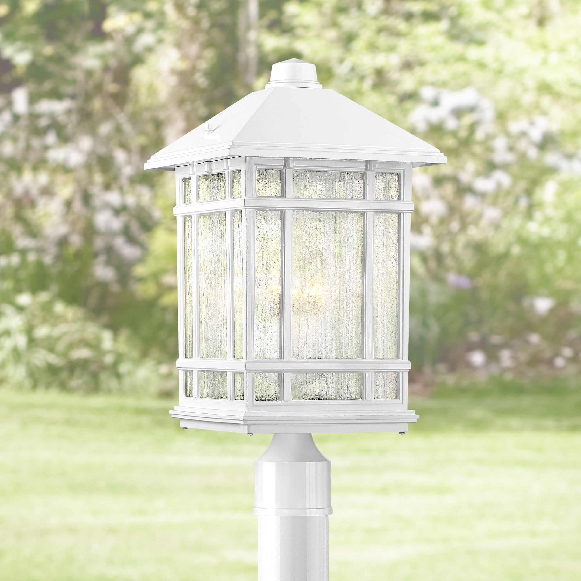 White Outdoor Lamp Post Lights Outdoor Lighting Ideas