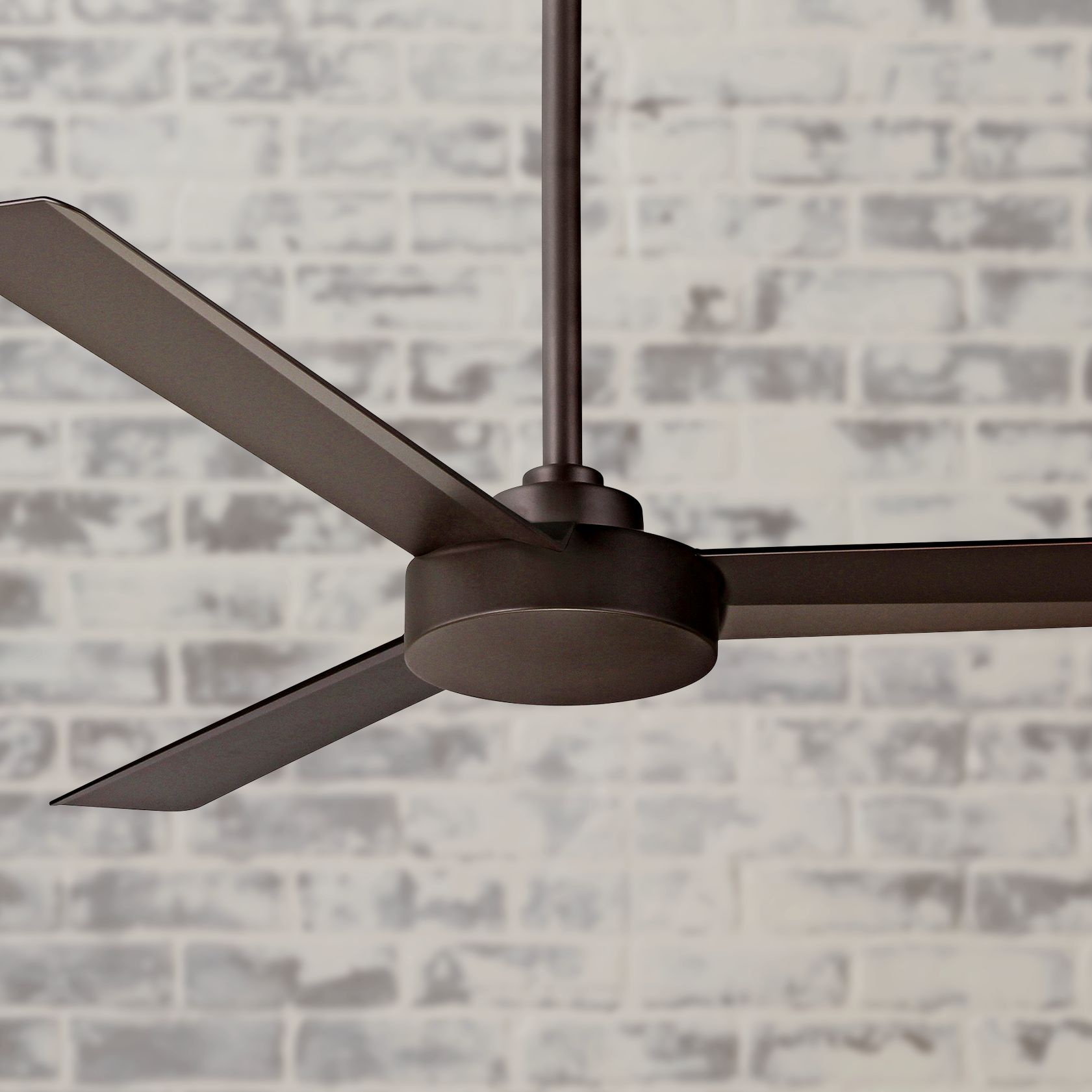 52" Minka Aire Roto OilRubbed Bronze Ceiling Fan 6H280 Lamps Plus