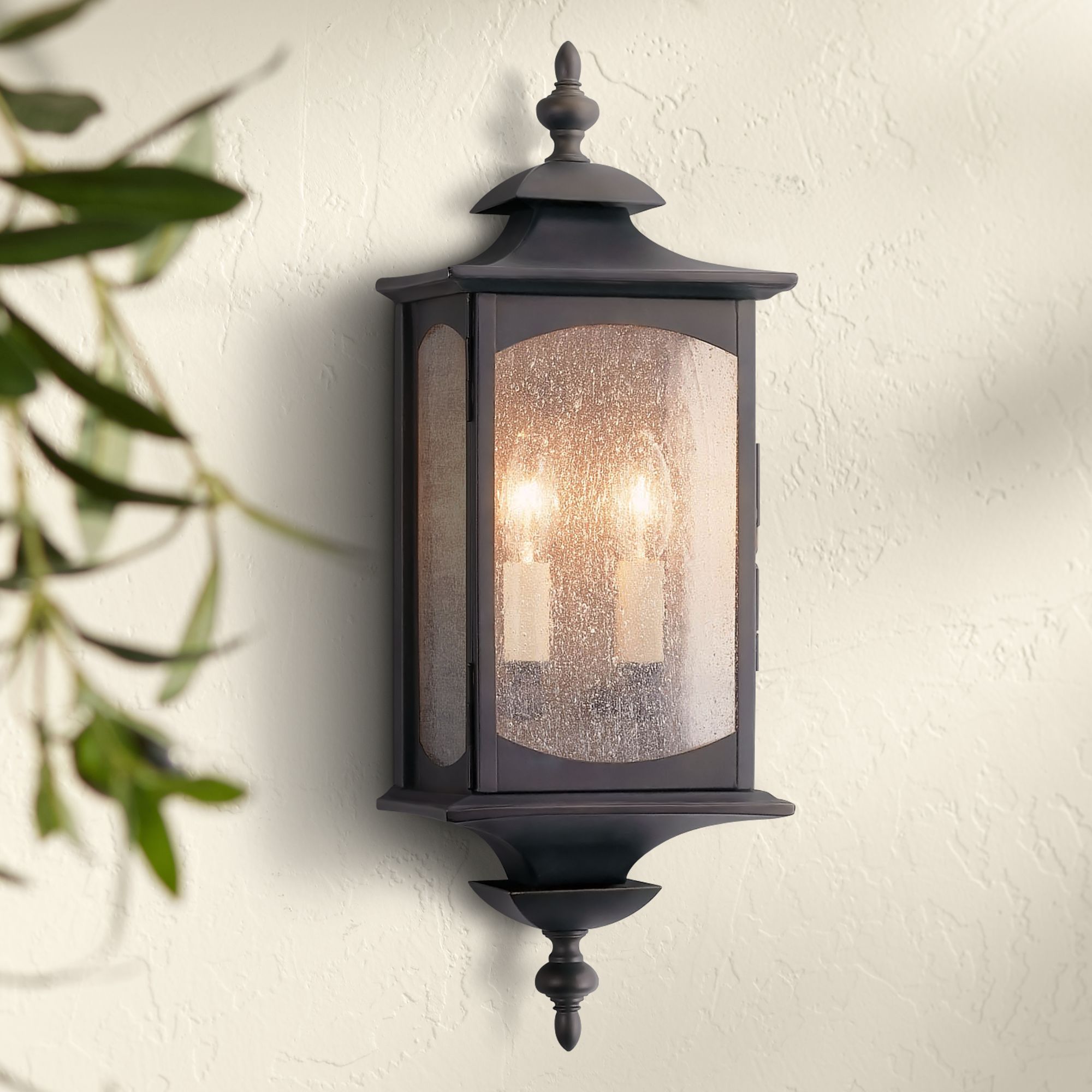Feiss Market Square 19" High Outdoor Wall Light 76208