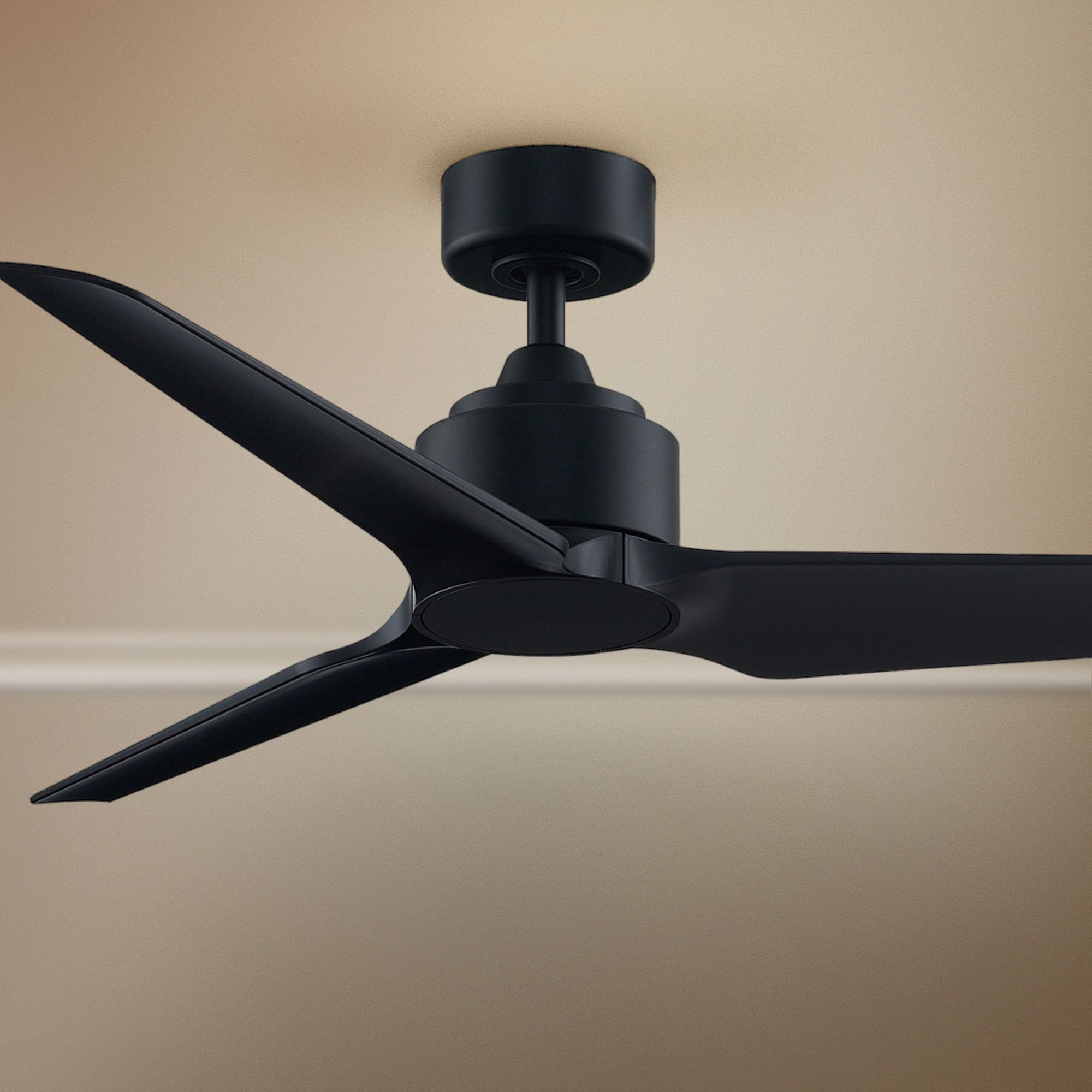52" Fanimation TriAire Custom Black Outdoor Ceiling Fan 78E77