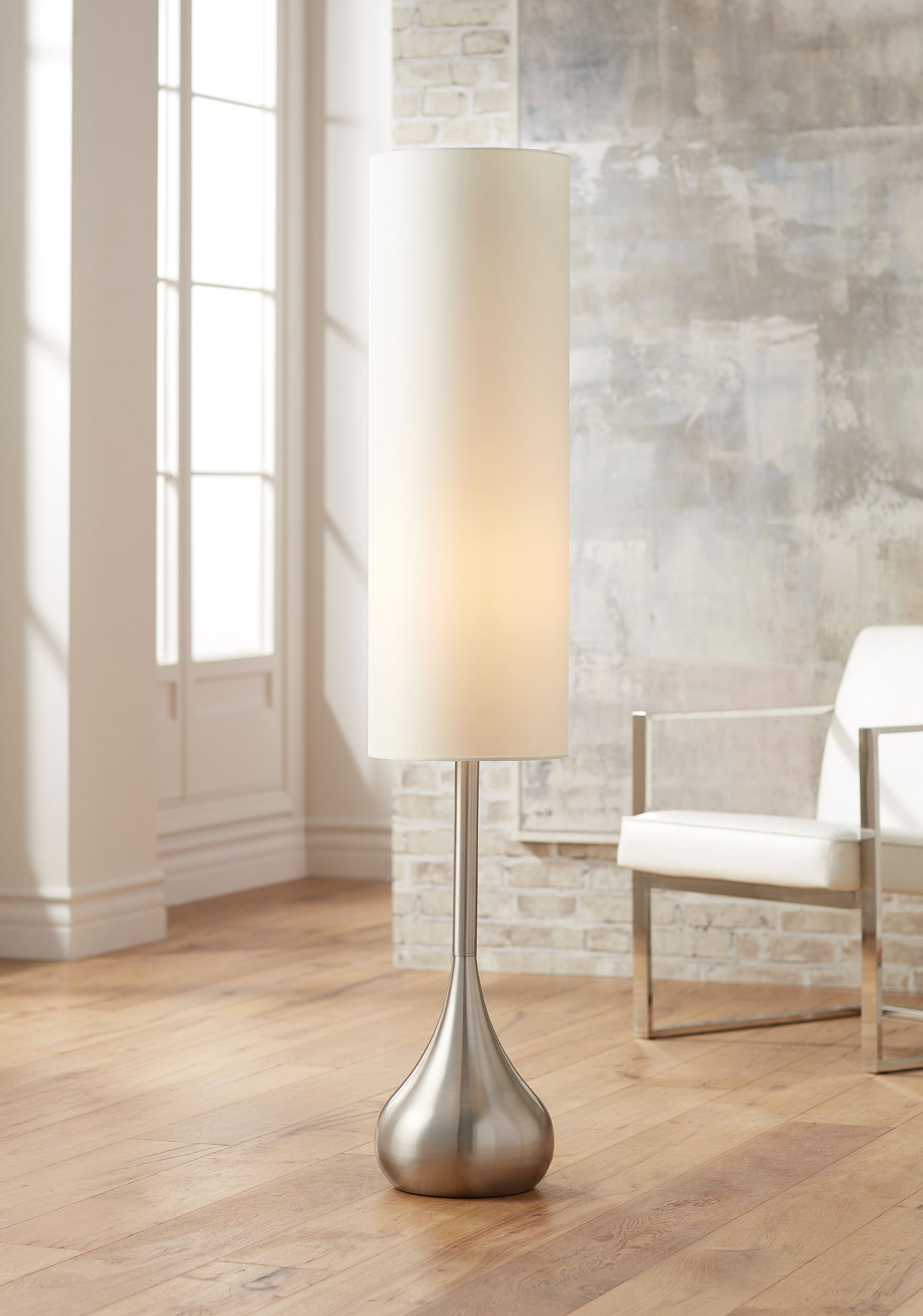 Possini Euro Moderne Droplet 62" High Floor Lamp 79456 Lamps Plus
