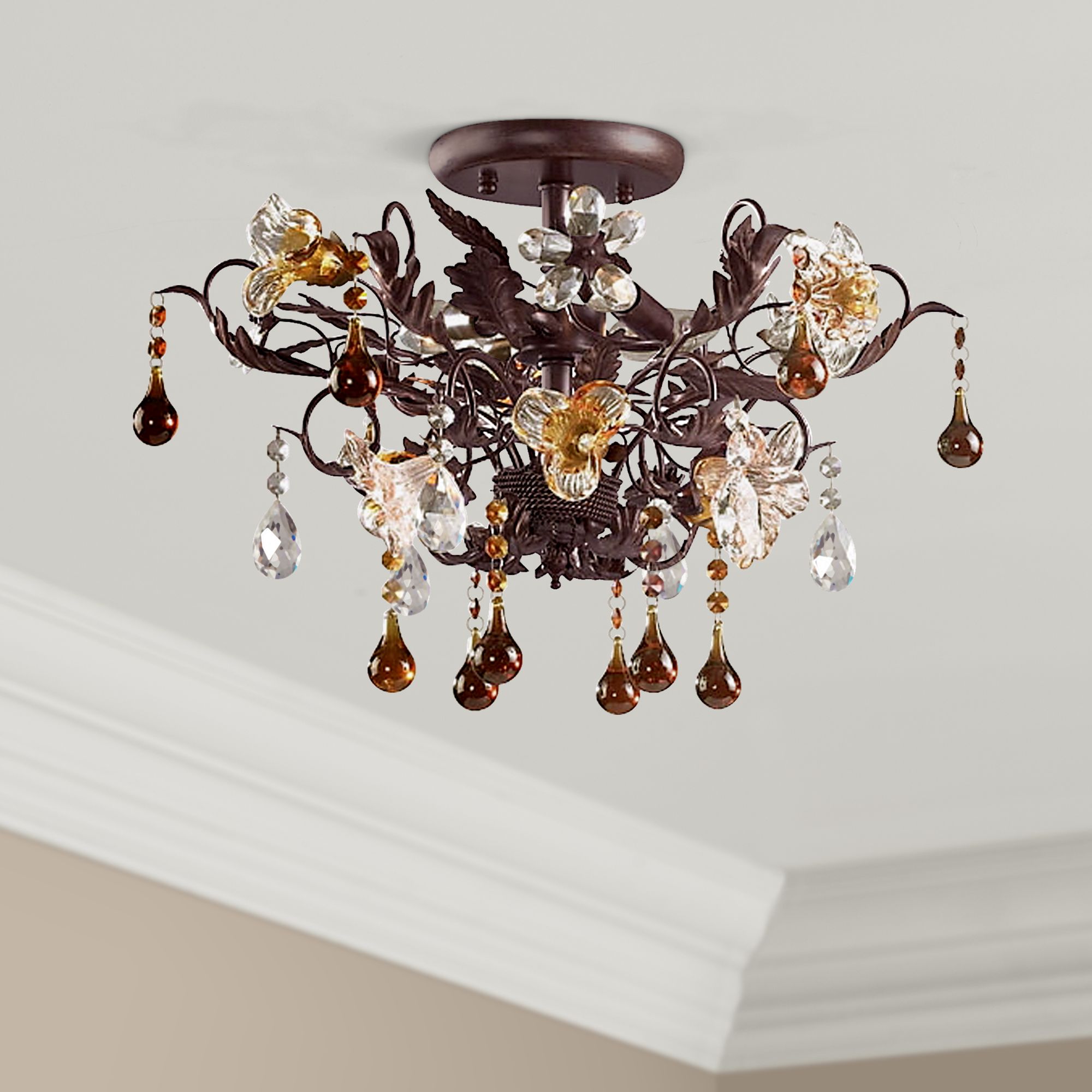 Ghia Collection 19" Wide Ceiling Light Fixture 81606 Lamps Plus