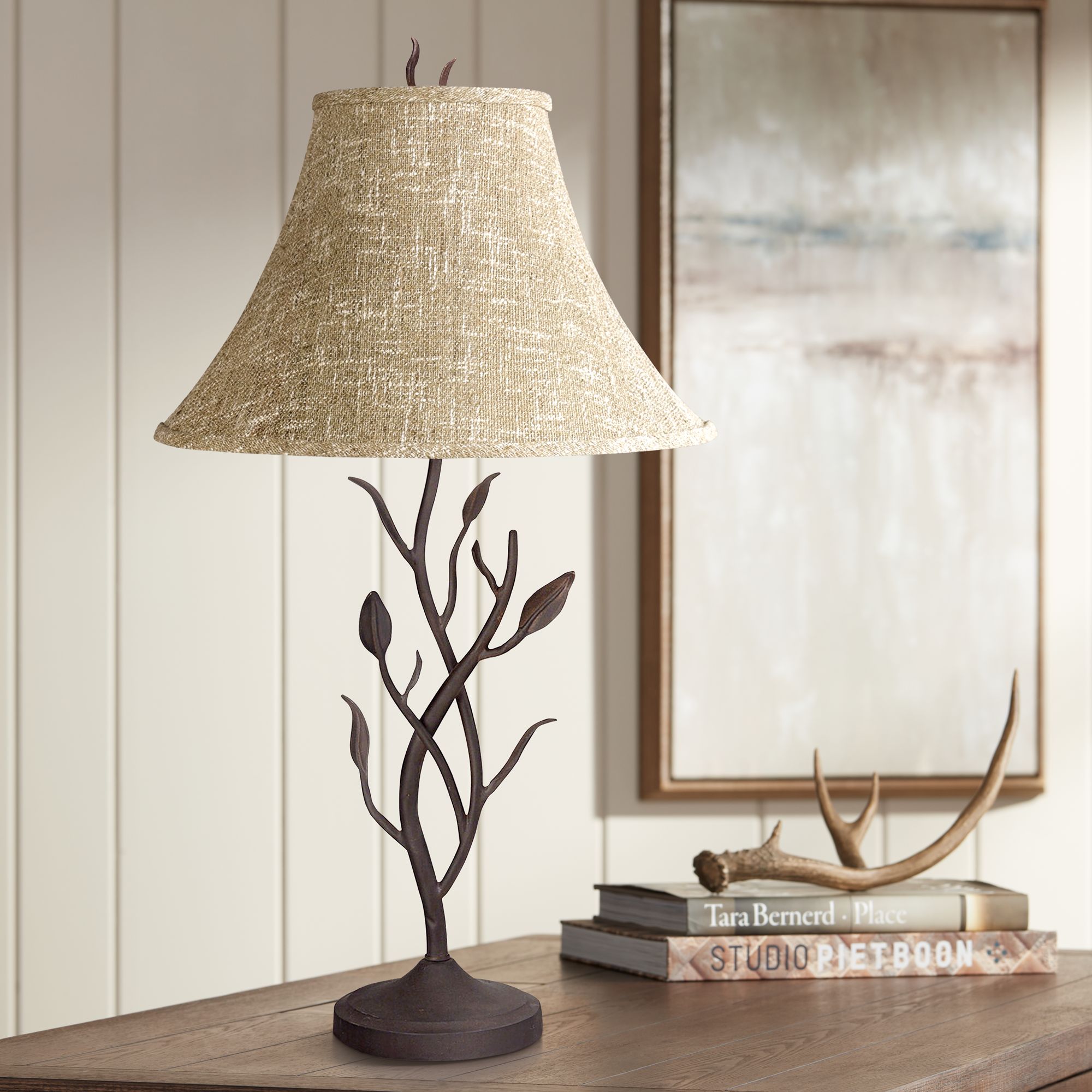 Wrought Iron Tree Table Lamp 83698 Lamps Plus
