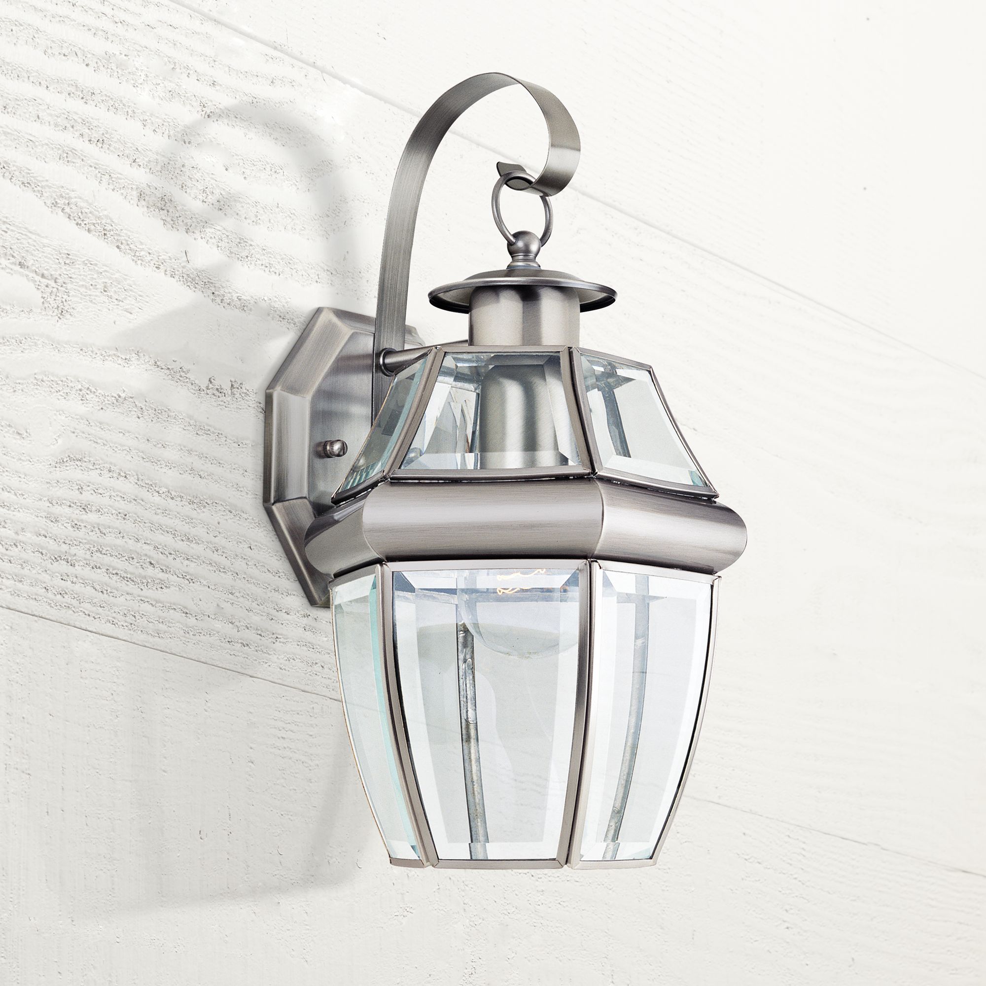 Brushed Nickel Outdoor Light Fixtures Outdoor Lighting Ideas