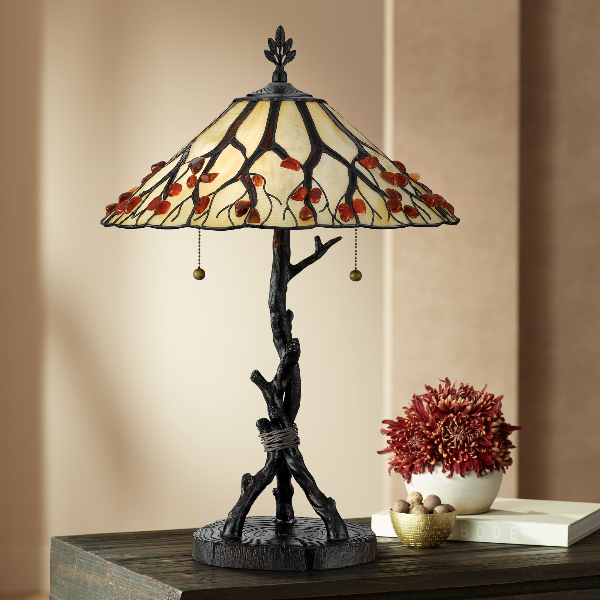 Quoizel Naturals Collection Whispering Wood Table Lamp K3730 Lamps