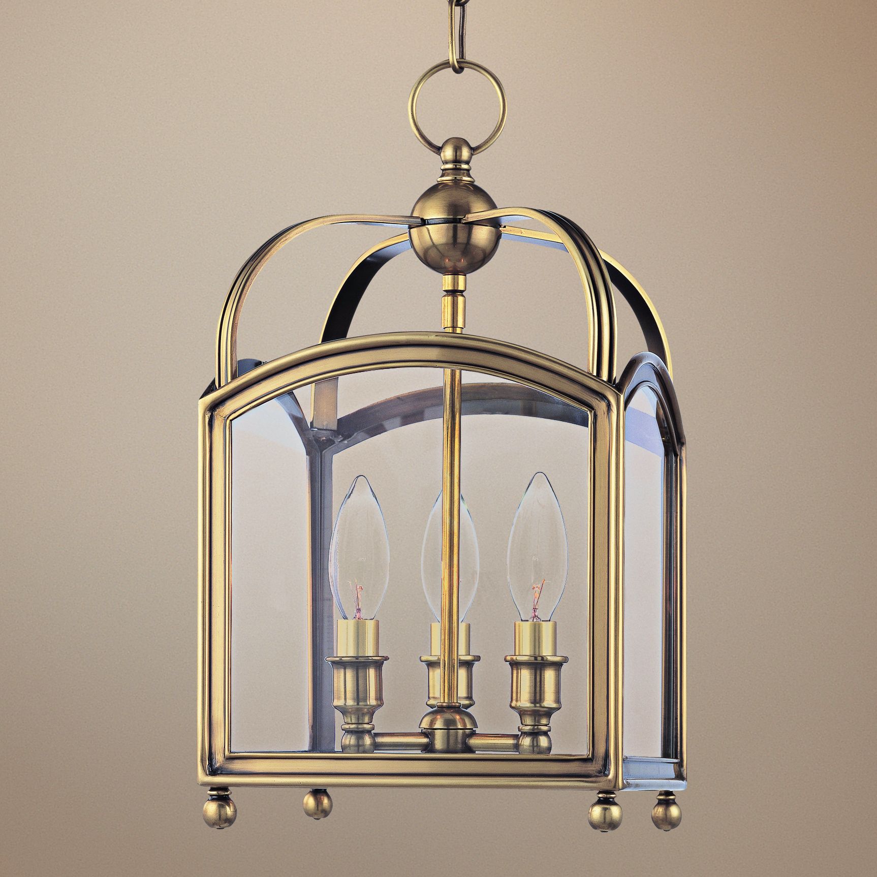 Hudson Valley Millbrook 8 1/2" Wide Aged Brass Pendant Light U2615