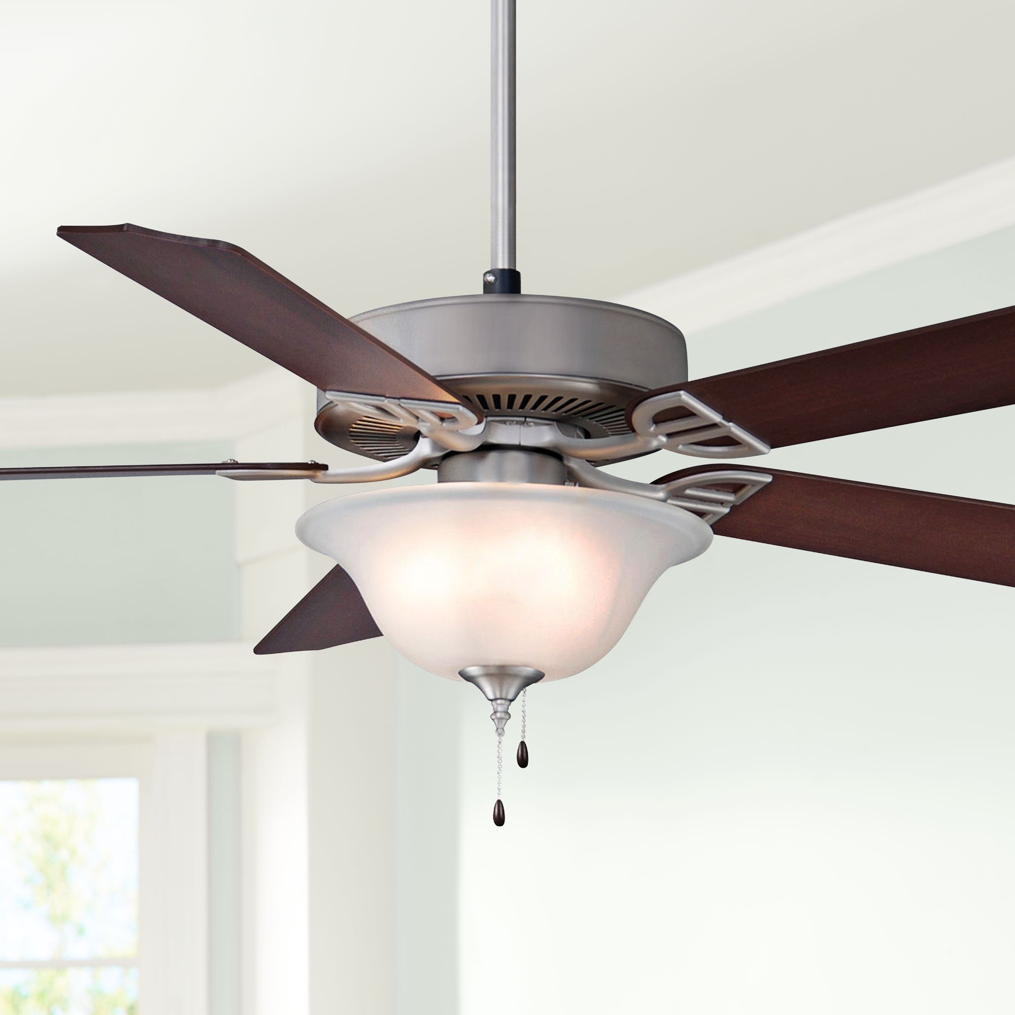 Large Ceiling Fans 60 Inch Span and Larger Lamps Plus