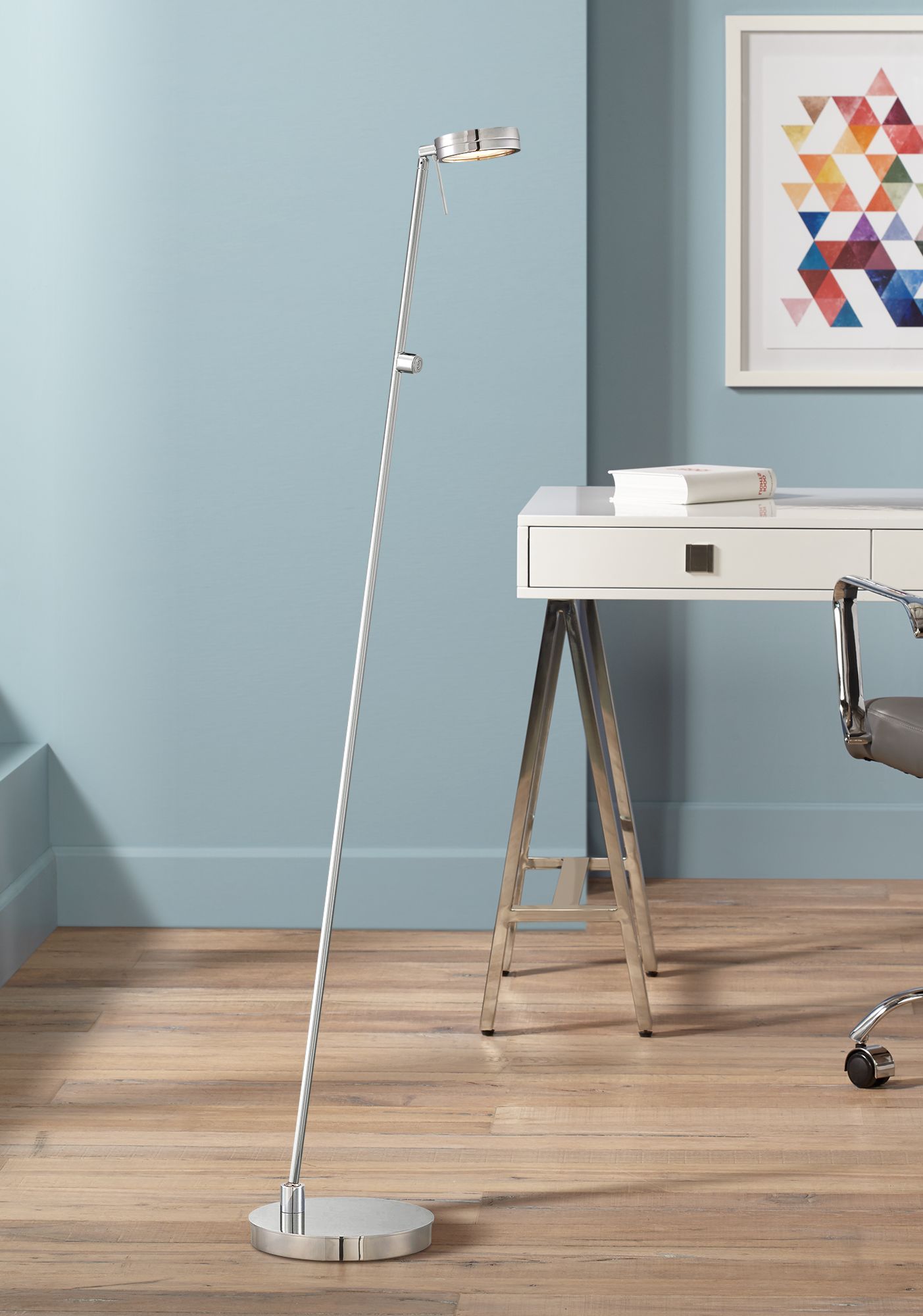 Kovacs Chrome LED Floor Lamp W2839 Lamps Plus