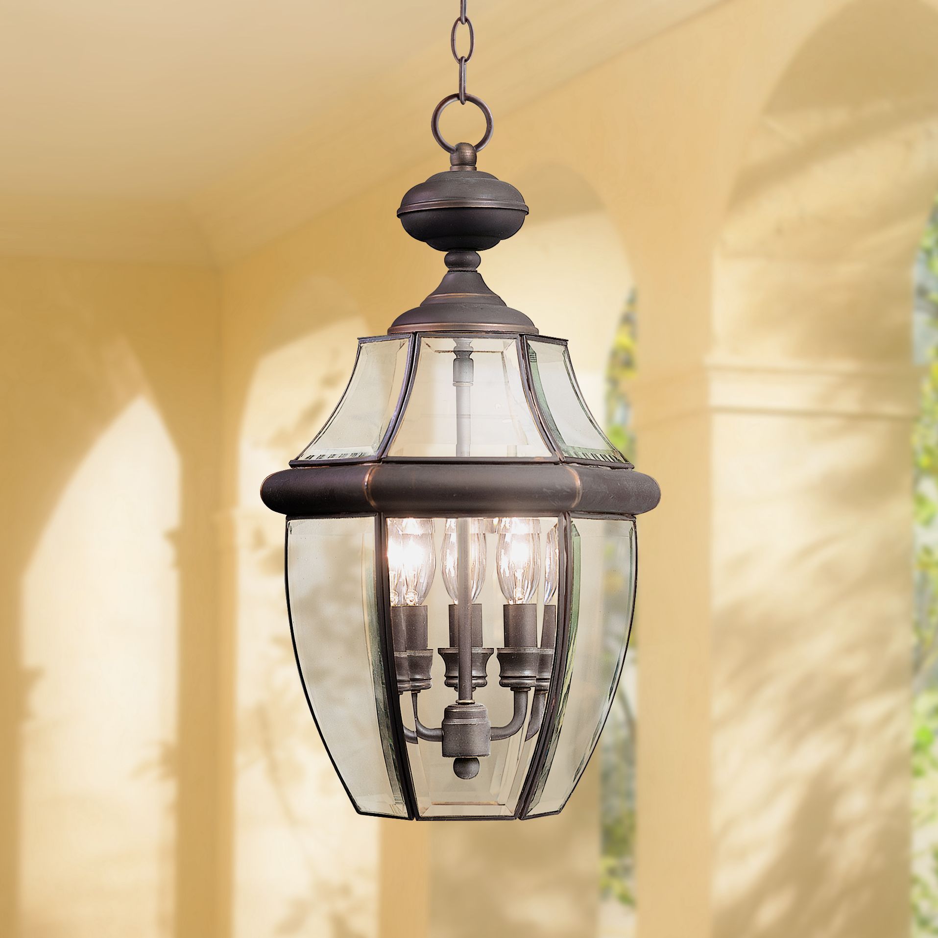 Quoizel 26 1/2" High Extra Large Outdoor Hanging Light W6502 Lamps
