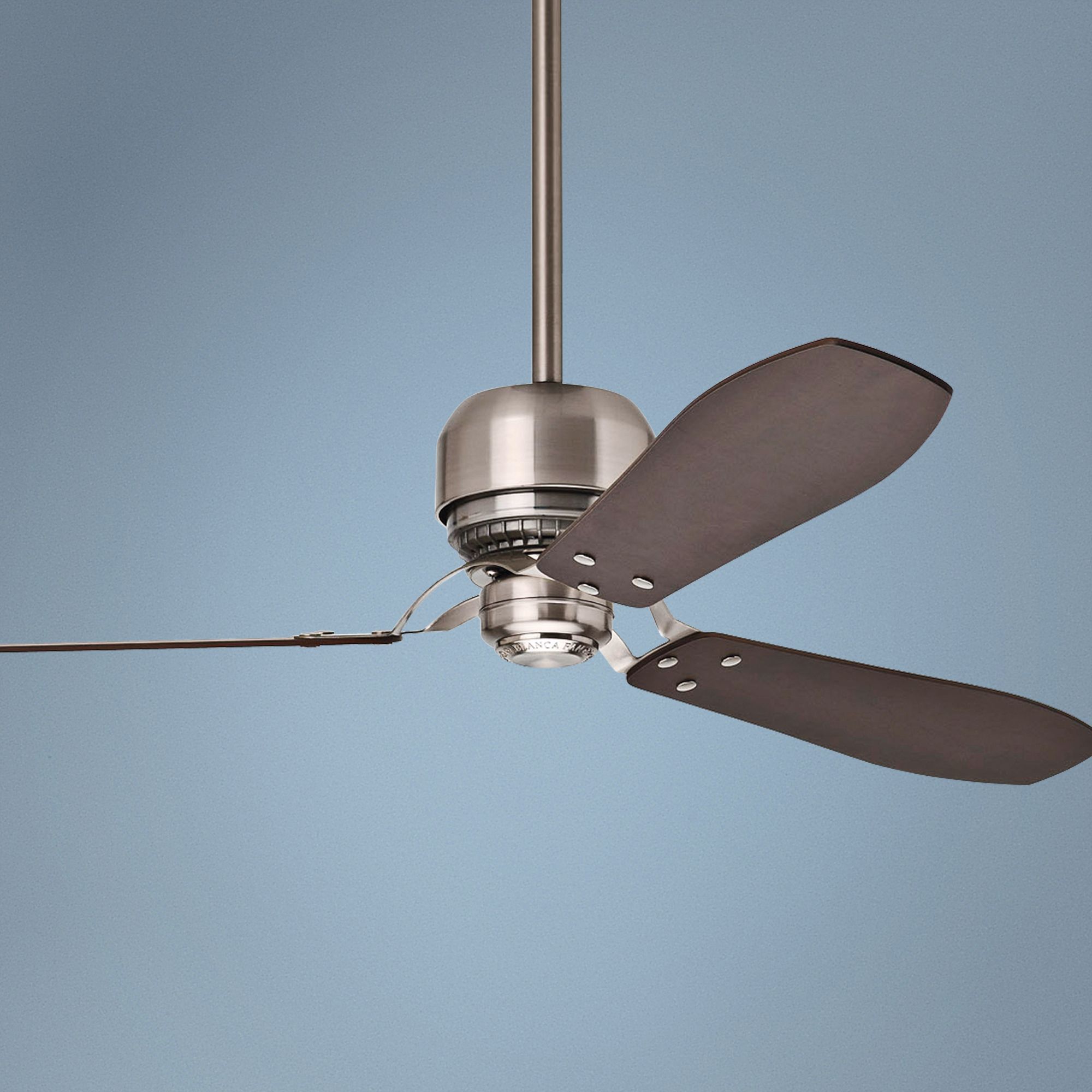 60" Casablanca Tribeca Brushed Nickel Ceiling Fan X4622 Lamps Plus