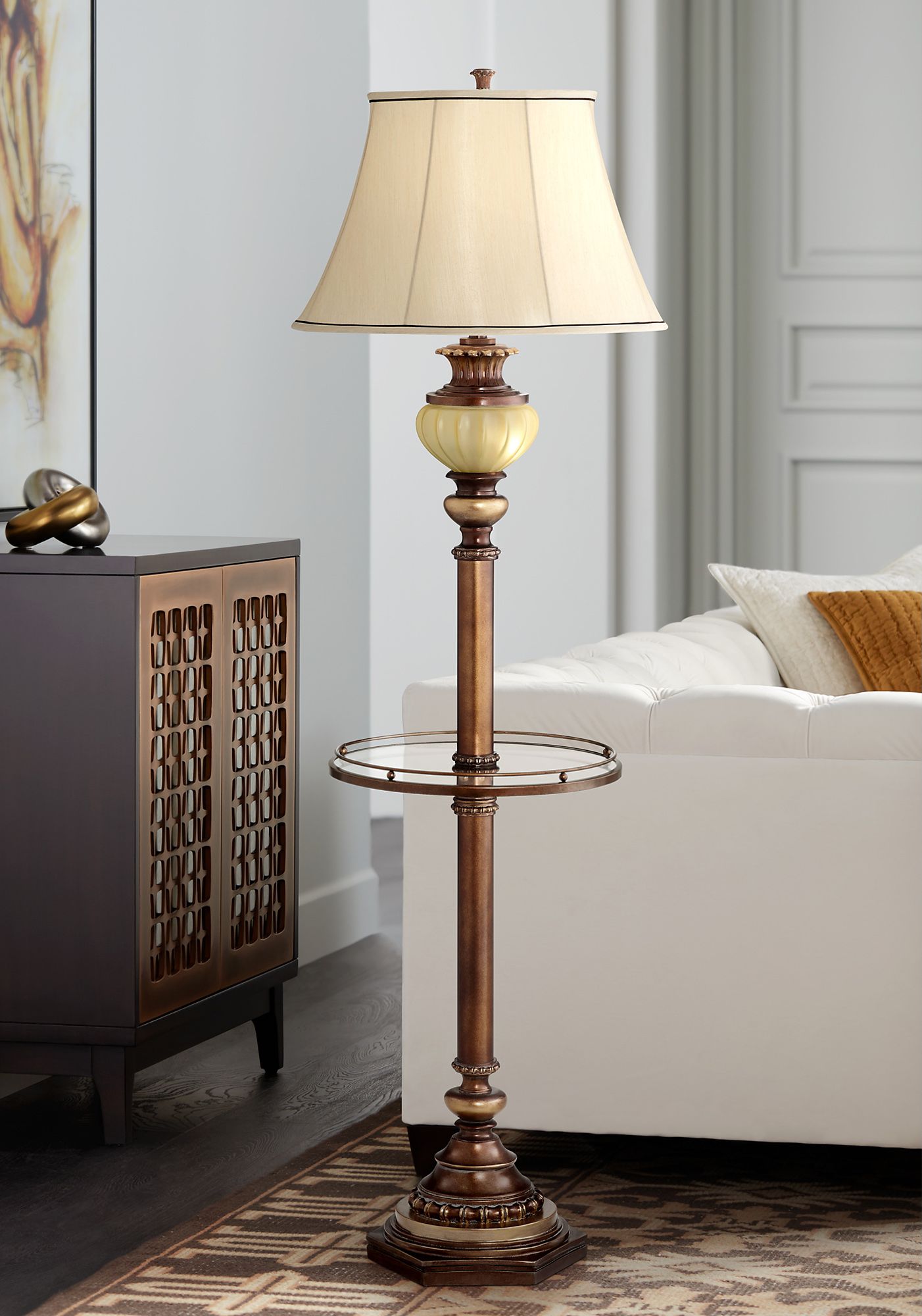 Floor Lamps With Table Tray / Tray Table Floor Lamp With Usb Charging