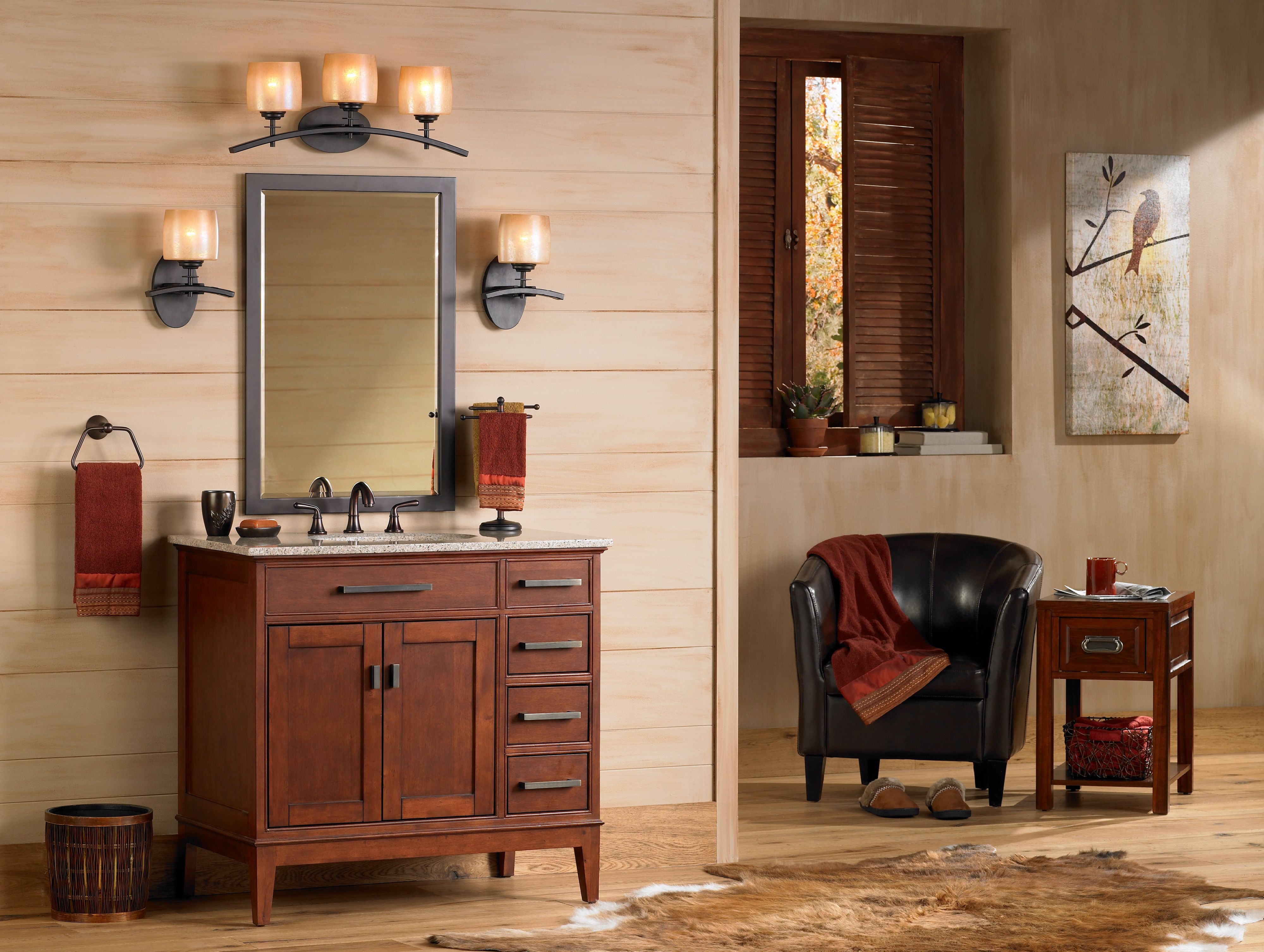 Mission Style Bathroom Vanities And Cabinets