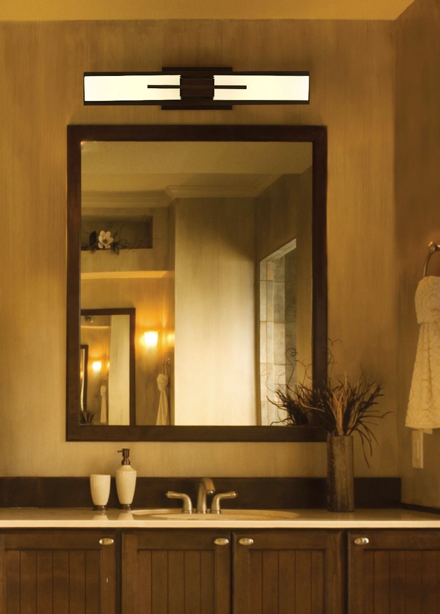 Possini Euro Midtown 23 1/2"H Bronze Bath Bar Light Fixture Y0170