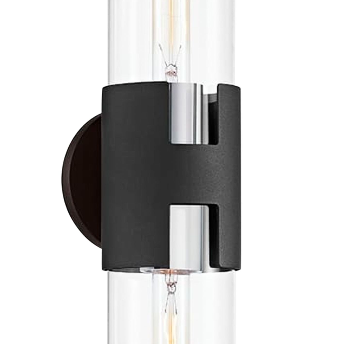 Amado 25 3/4" High Textured Black Nickel 2Light Wall Sconce 032W2