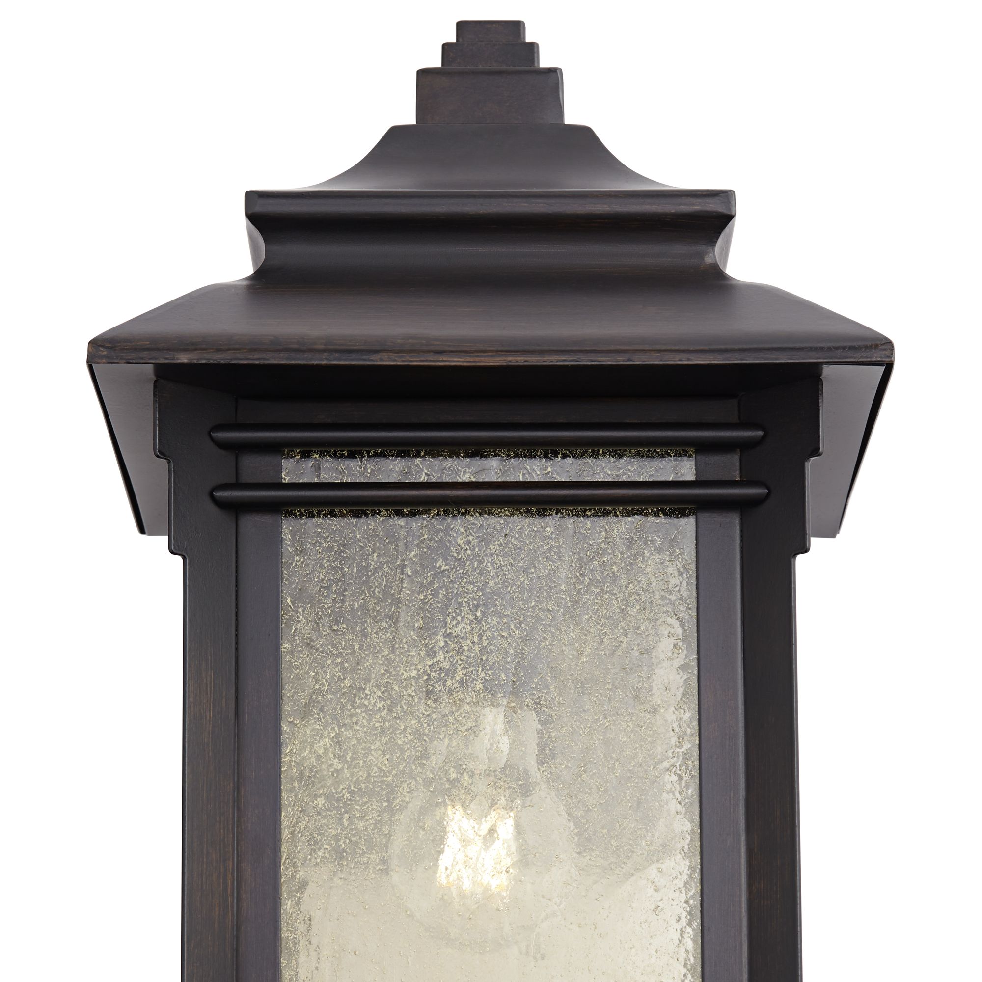Hickory Point 16" High Bronze Outdoor Wall Light 09569 Lamps Plus