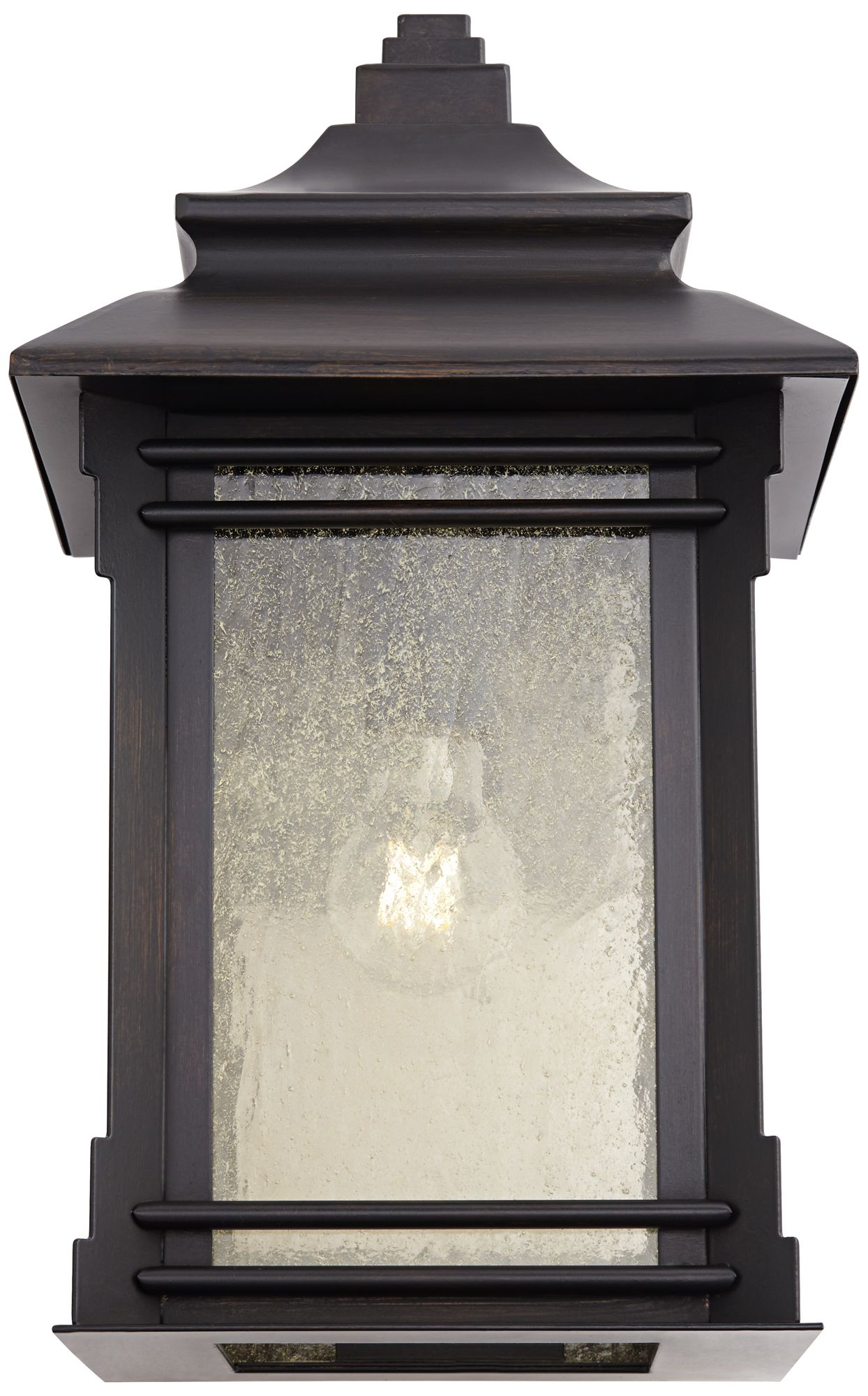 Hickory Point 16" High Bronze Outdoor Wall Light 09569 Lamps Plus