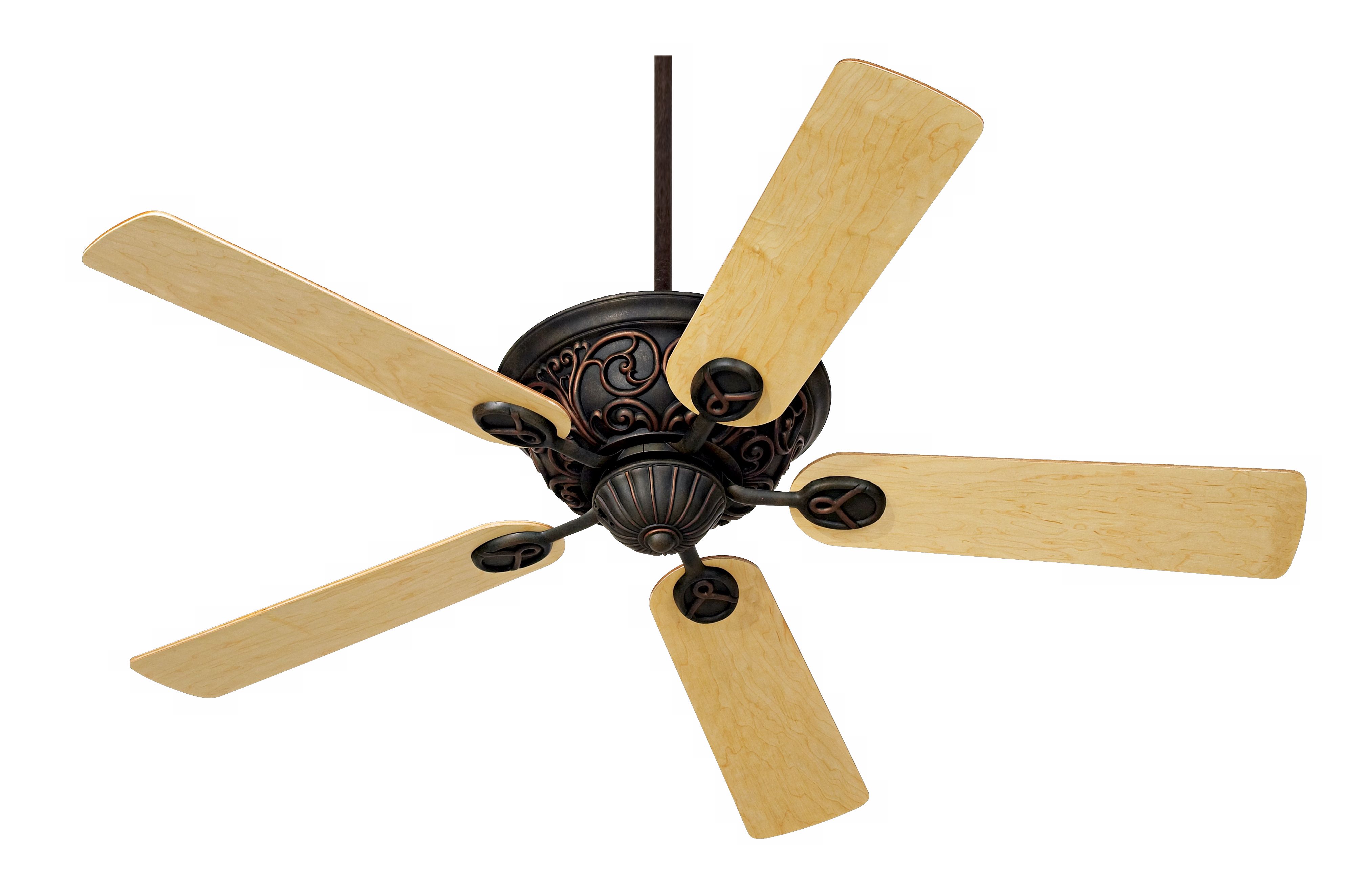 52" Casa Contessa Dark Copper Bronze Pull Chain Ceiling Fan 11G43