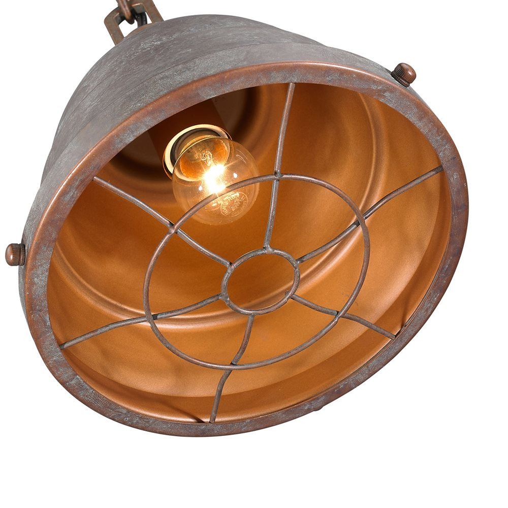 Bartlett 9 1/4" Wide Copper Patina Mini Pendant Light 13H22 Lamps Plus