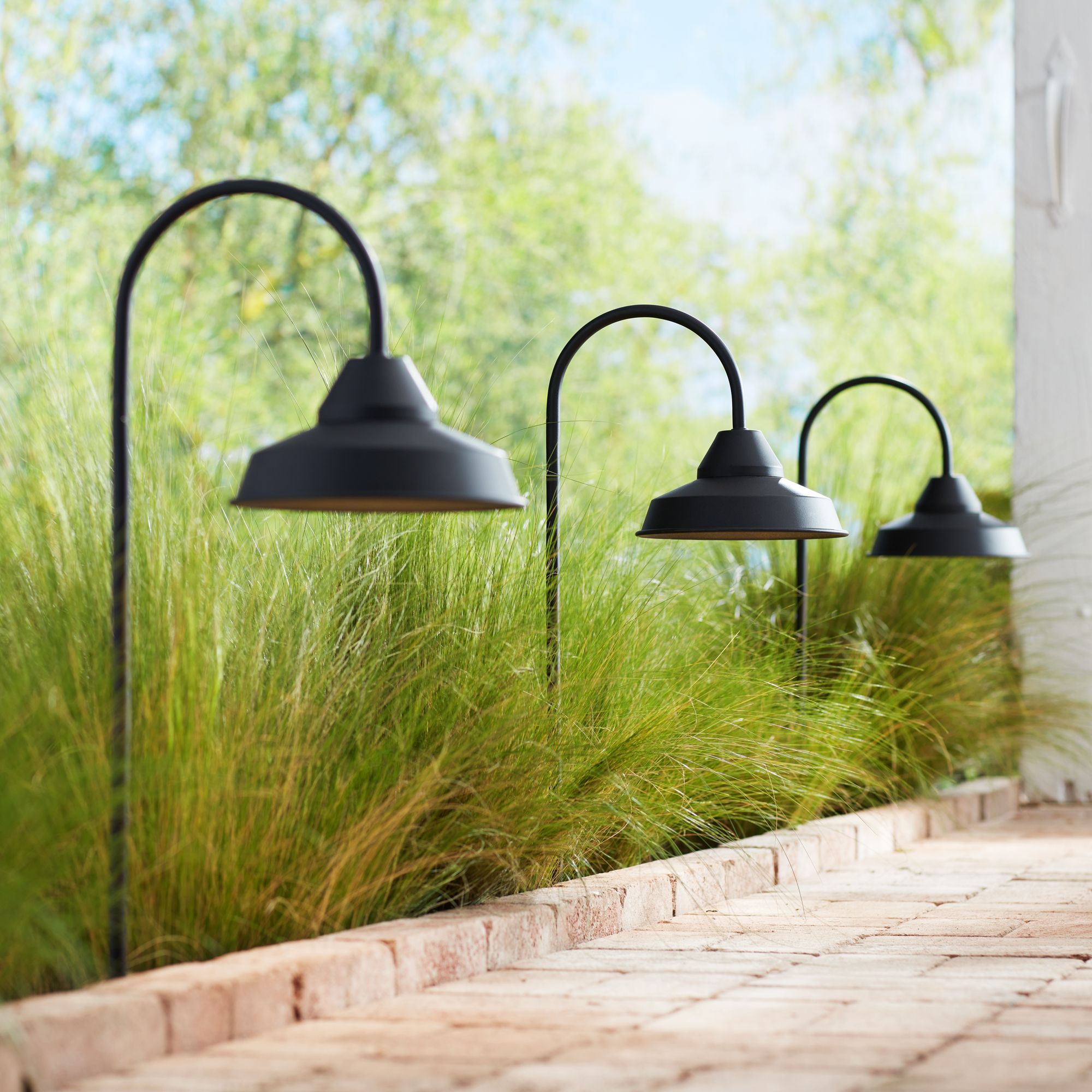 Westley 23" High Black LED Landscape Path Light 13T81 Lamps Plus