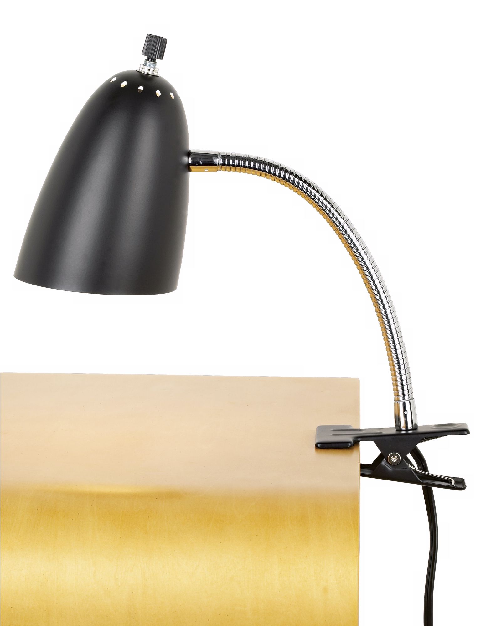 Black Gooseneck LED Headboard Clip Lamp 16Y67 Lamps Plus