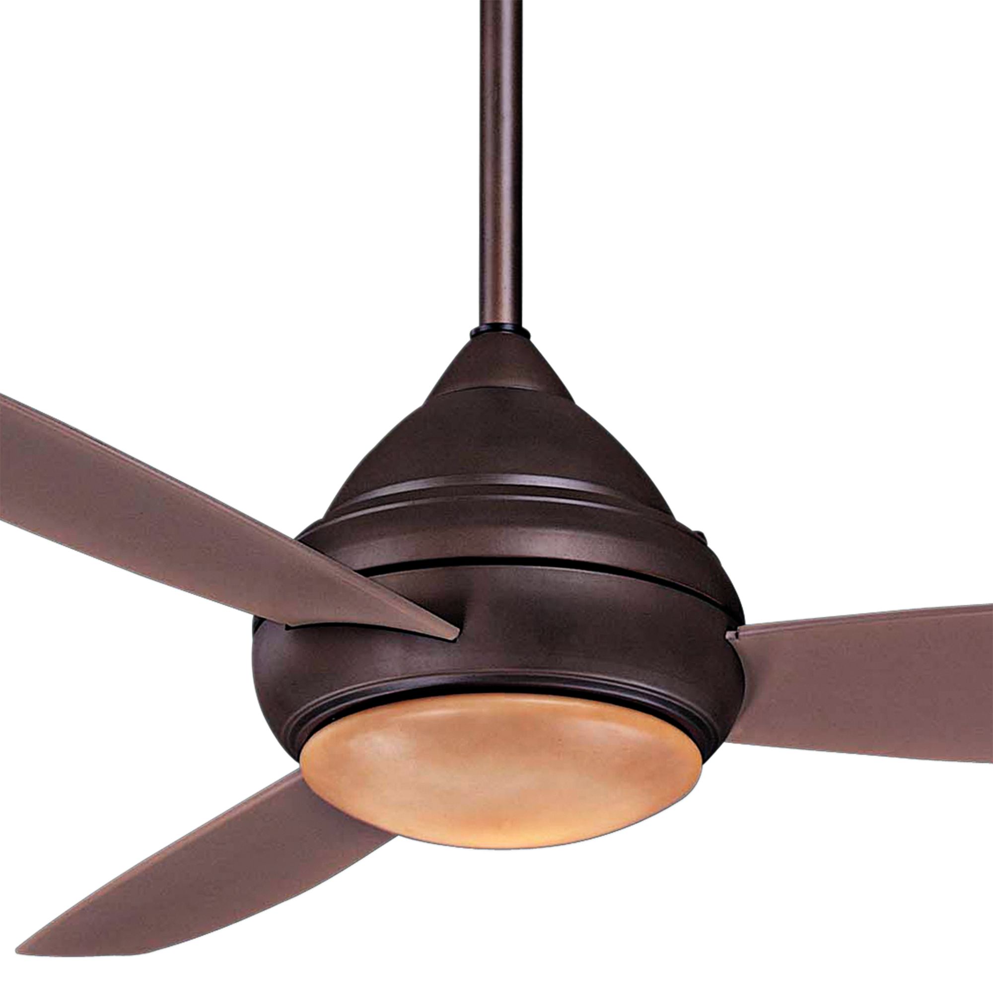 52" Concept I Bronze WetRated LED Ceiling Fan 19W85 Lamps Plus