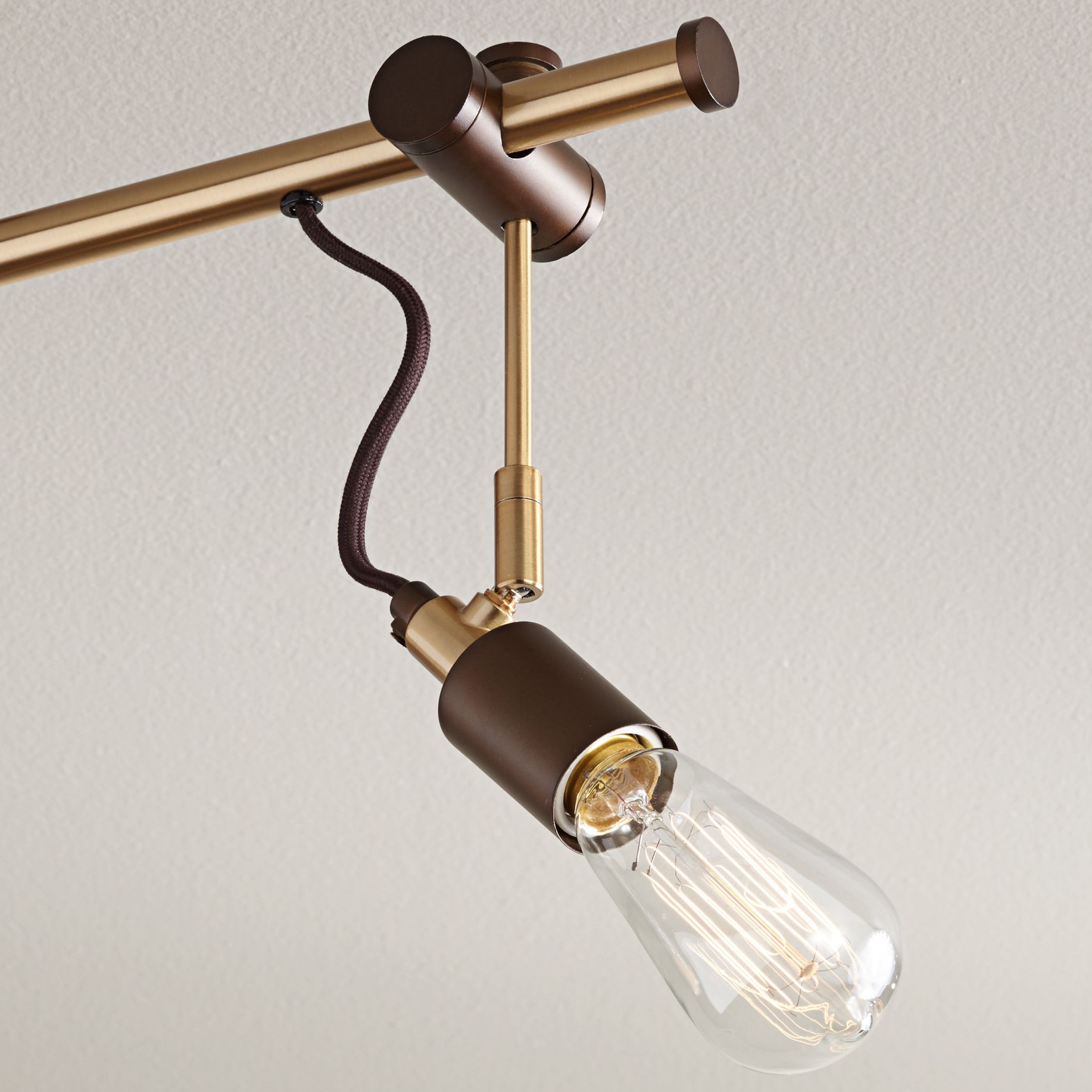 Pro Track Henning 4Light OilRubbed Bronze Track Fixture 1G034