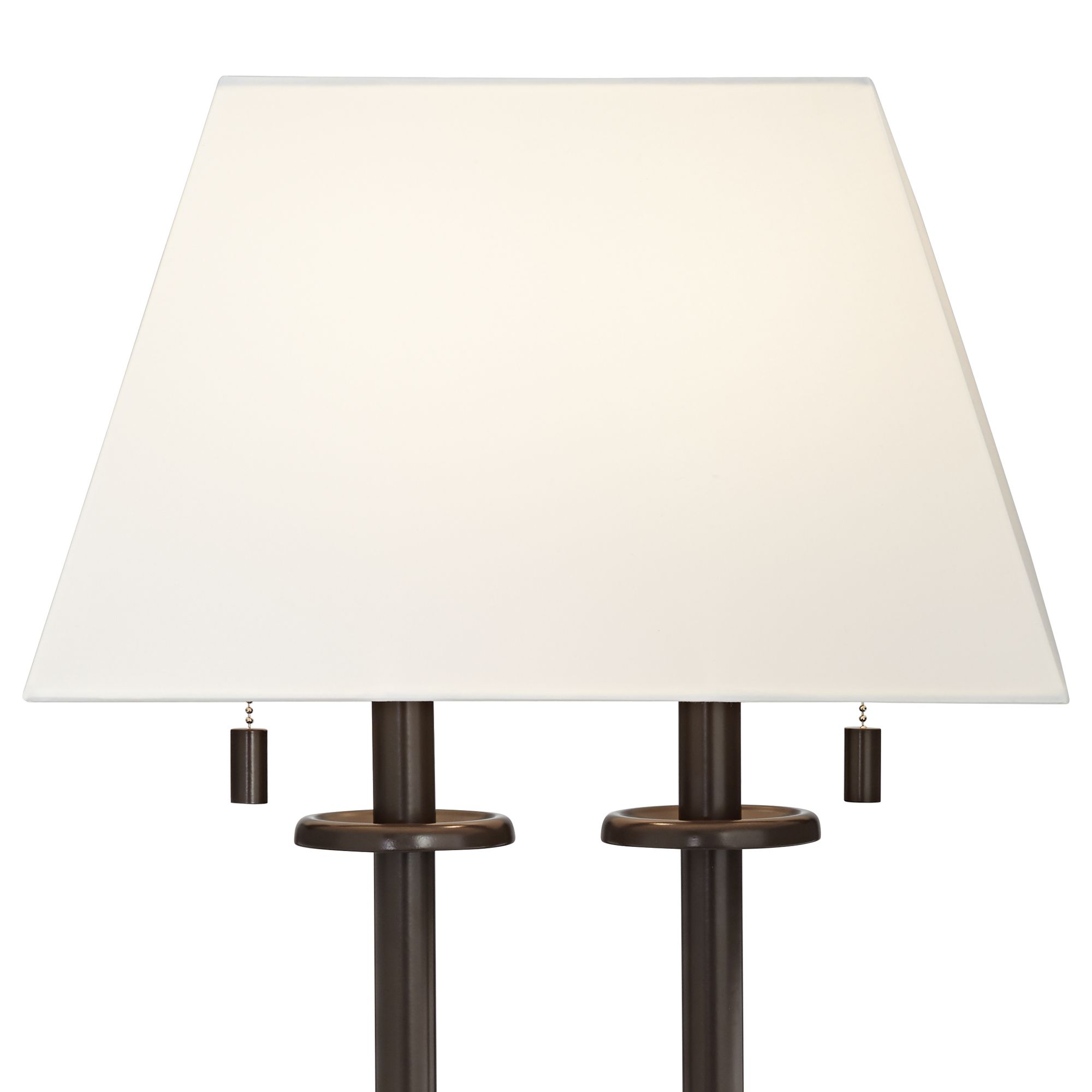 Charlton Bronze Workstation Desk Lamp with Outlets and USB 1R525