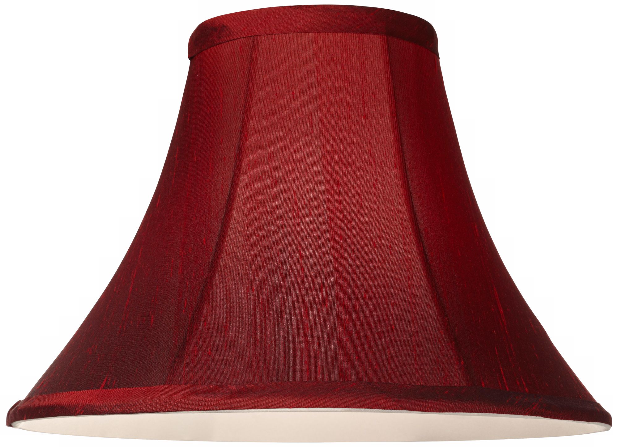Deep Red Bell Lamp Shade 5x12x8.5 (Spider) 20573 Lamps Plus