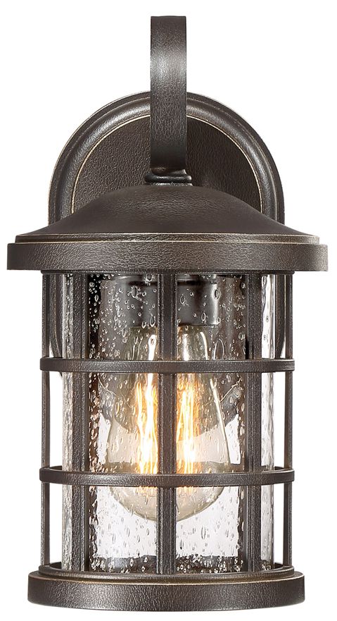 Quoizel Crusade 11" High Palladian Bronze Outdoor Wall Light 20A88