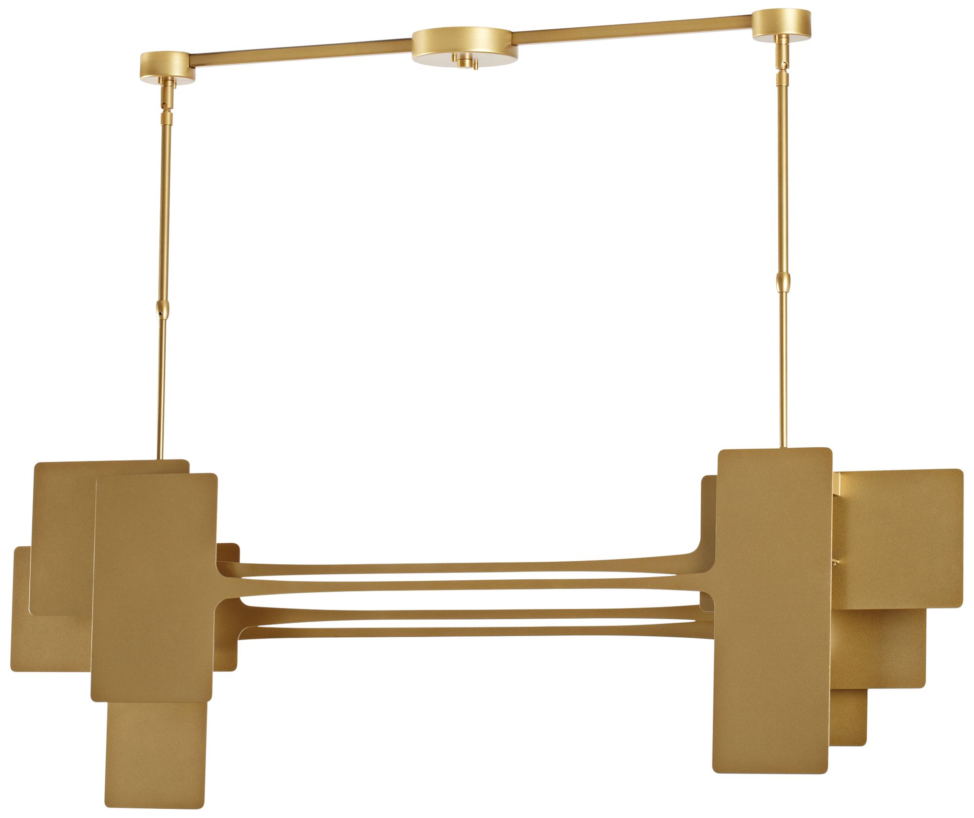 Stretch 49 3/4" Wide Gold Kitchen Island Light Pendant 20W04 Lamps