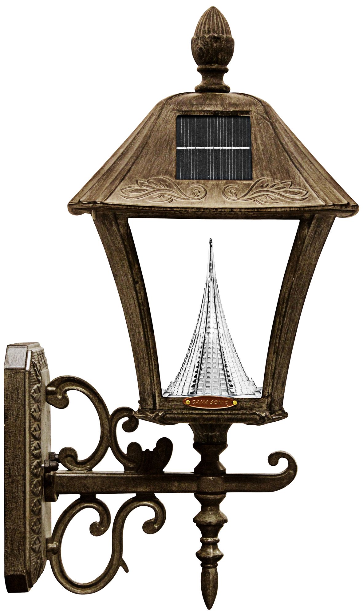 Baytown Solar 6000K 2Watt LED Bronze Post Light 2M080 Lamps Plus