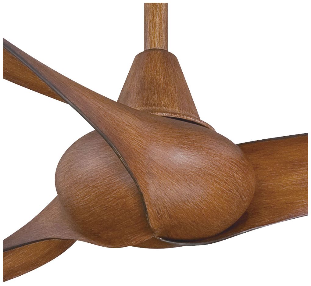 52" Minka Aire Wave Distressed Koa Ceiling Fan 2N535 Lamps Plus