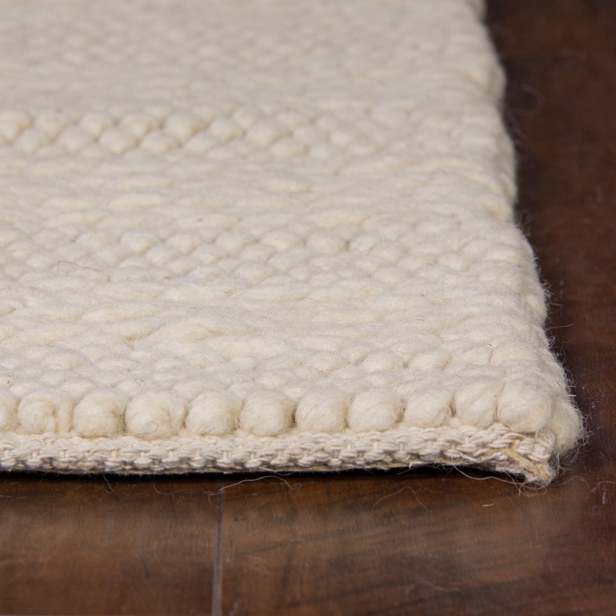 Cortico 6155 Winter White Wool Area Rug 31G55 Lamps Plus