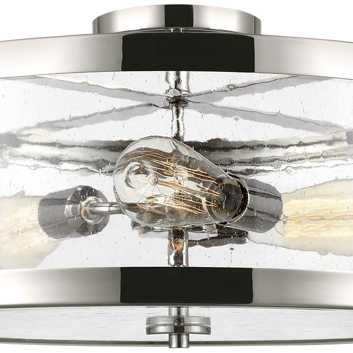 Feiss Harrow 19 3/4"W Polished Nickel 3Light Ceiling Light 34K27
