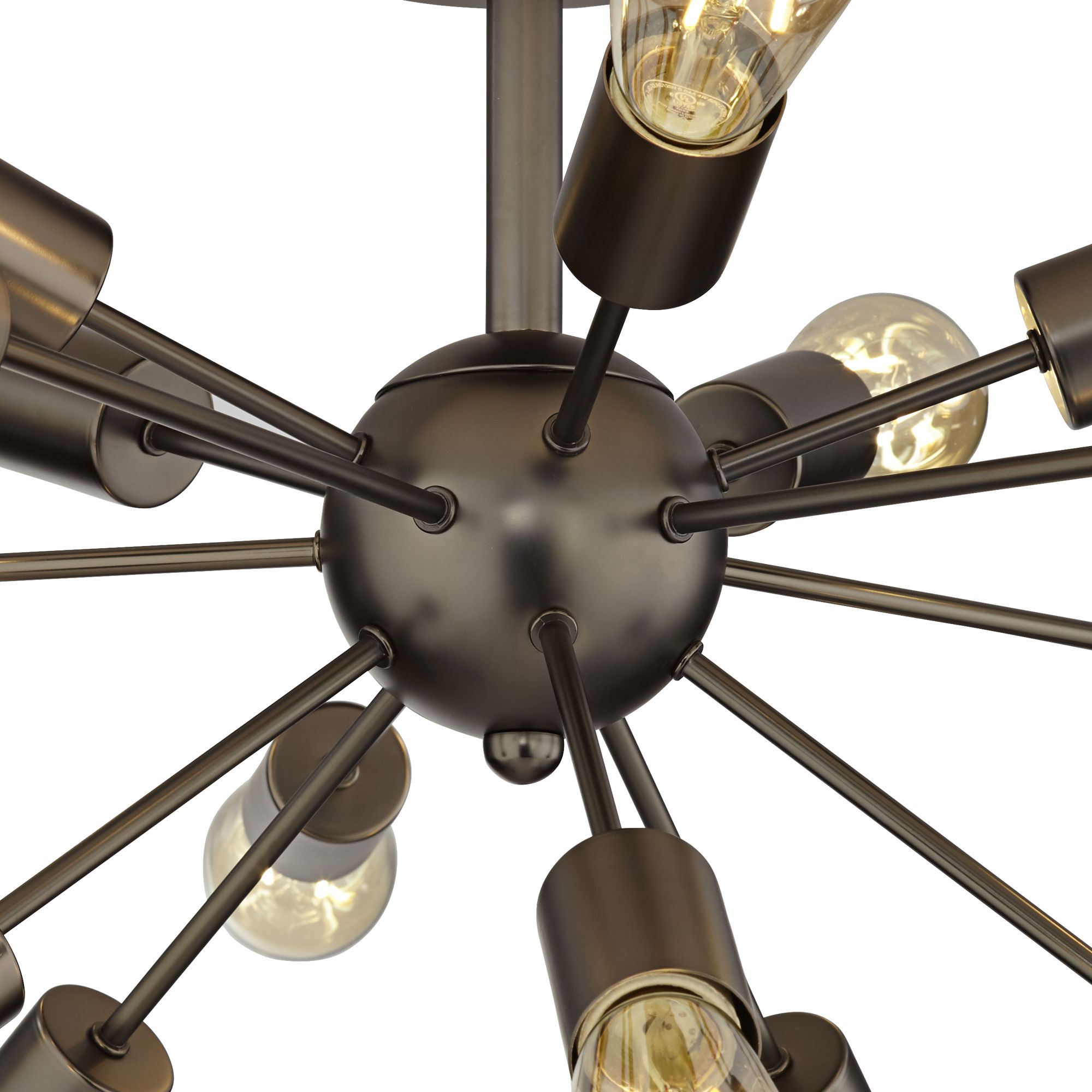 Possini Euro Hemingson 26" Wide Bronze LED Ceiling Light 35E24