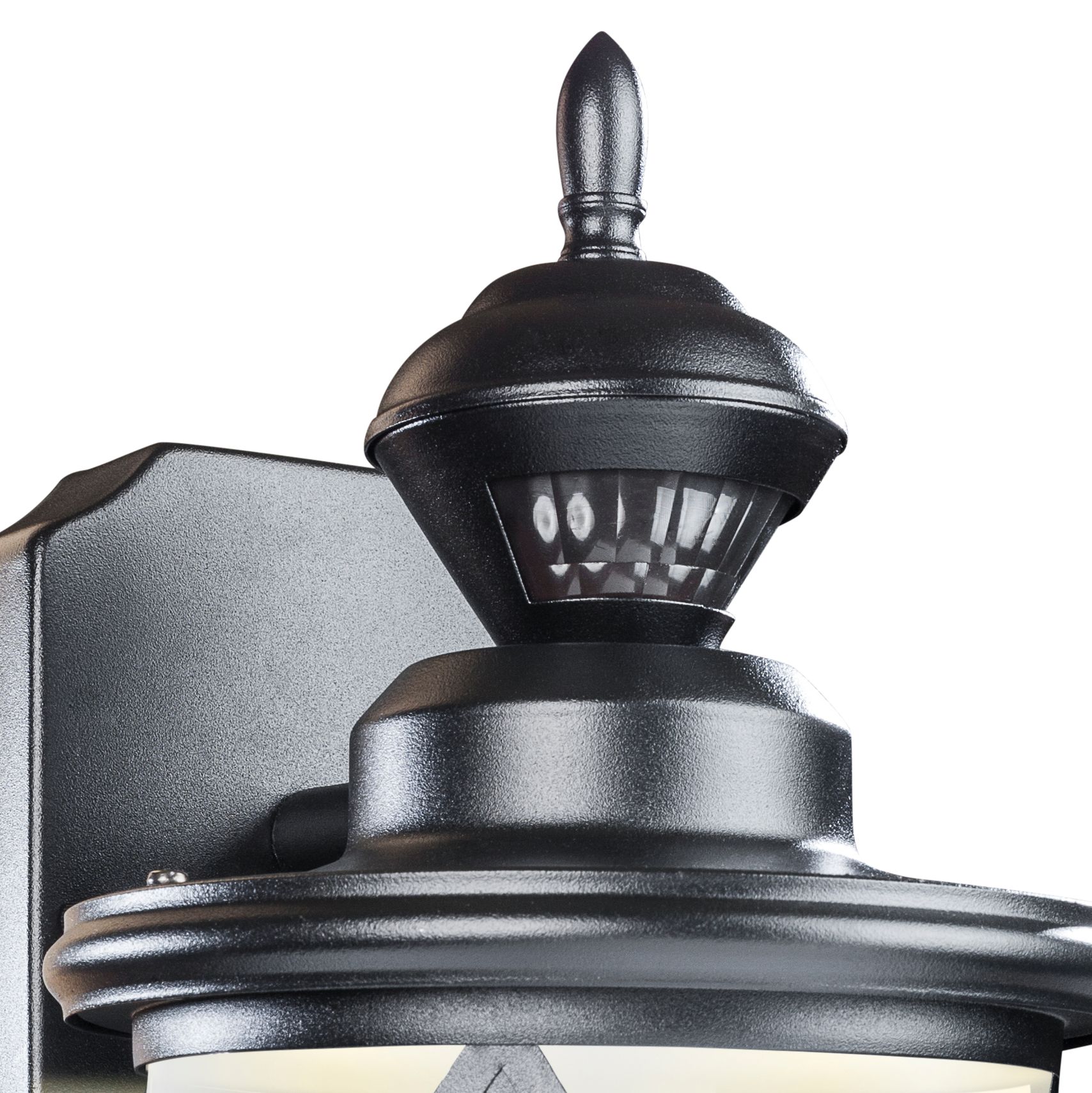 Allure 13" High Black LED Motion Sensor Outdoor Wall Light 35P24