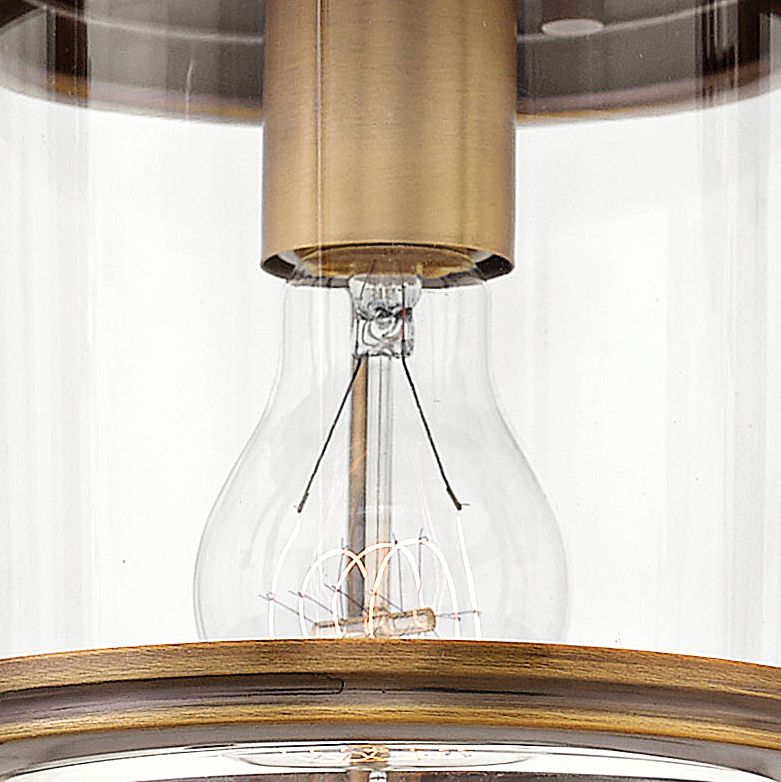 Hinkley Hadley 7 3/4" Wide Brushed Bronze Ceiling Light 38C33