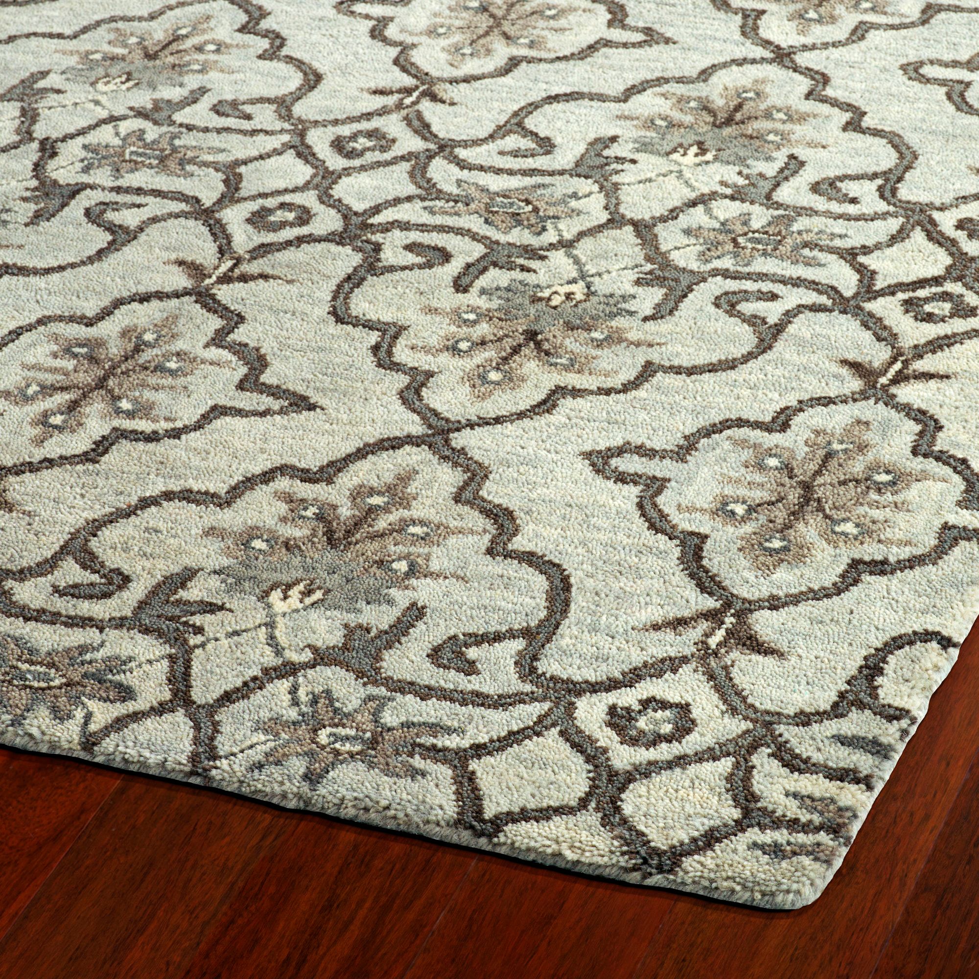 Kaleen Helena 321488 Mint Wool Area Rug 39D72 Lamps Plus