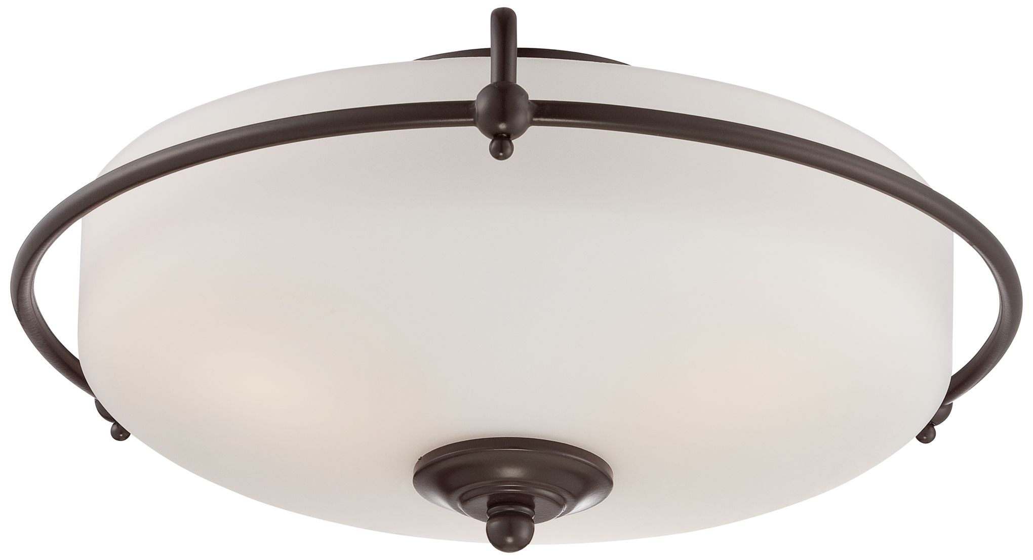 Quoizel Griffin Large Bronze Floating Ceiling Light 3T130 Lamps Plus