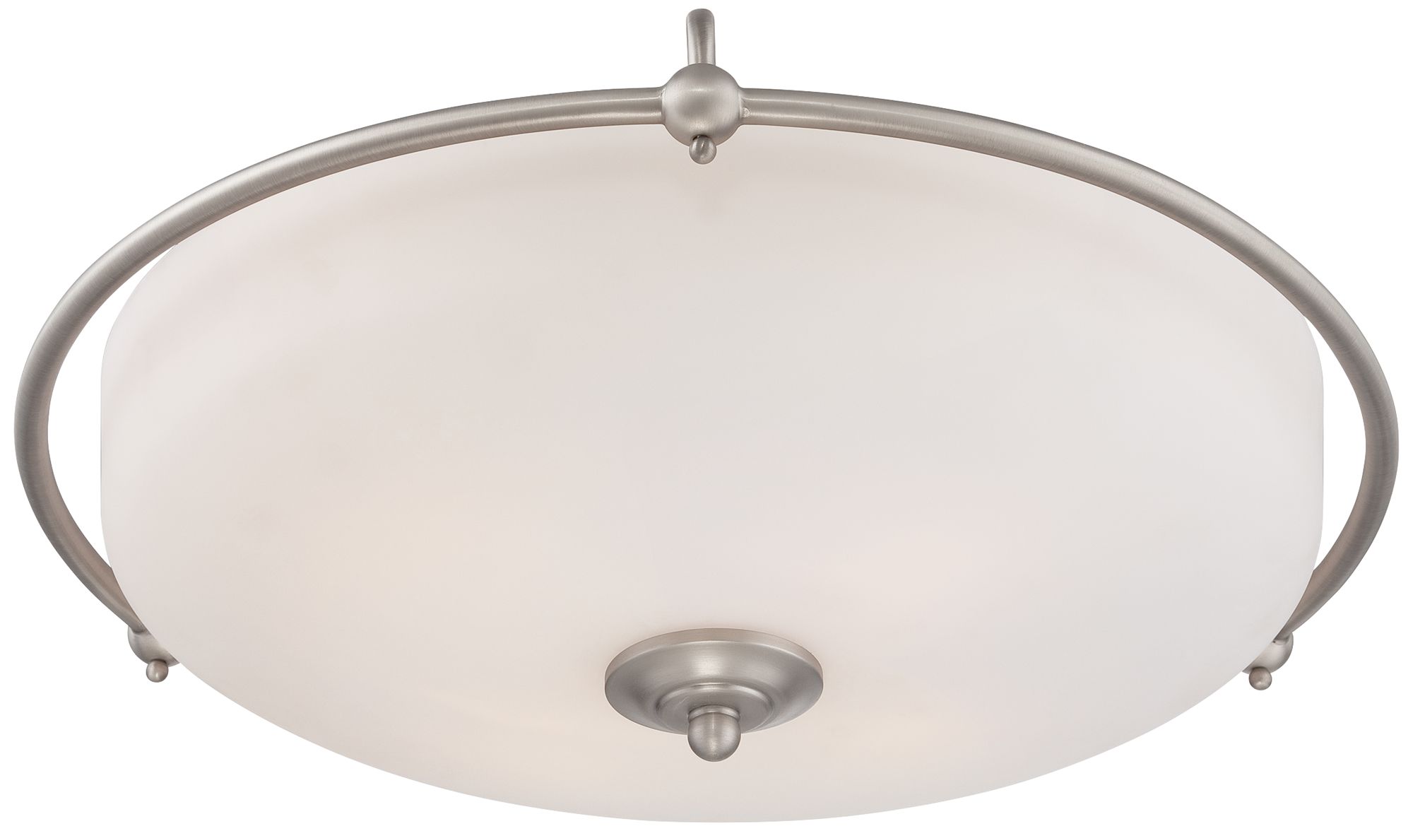 Quoizel Griffin Extra Large Nickel Floating Ceiling Light 3T131