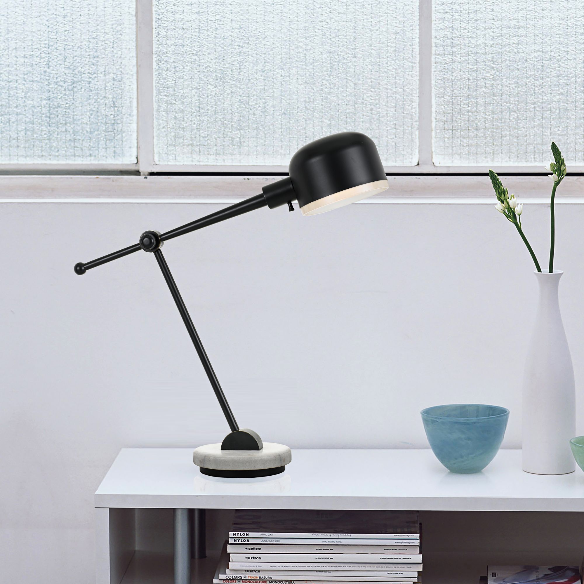 Allendale Dark Bronze Metal Adjustable Desk Lamp 40C92 Lamps Plus