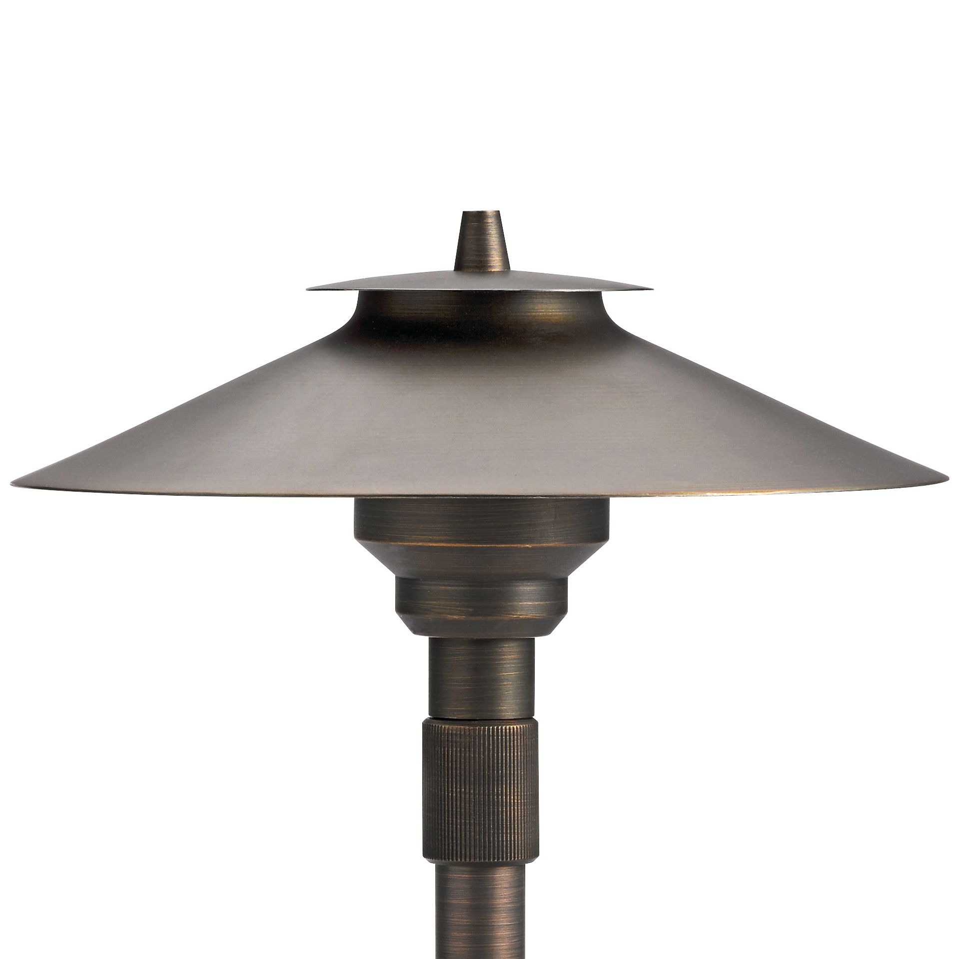Rivas Centennial Brass Large Adjustable Landscape Path Light 40E10