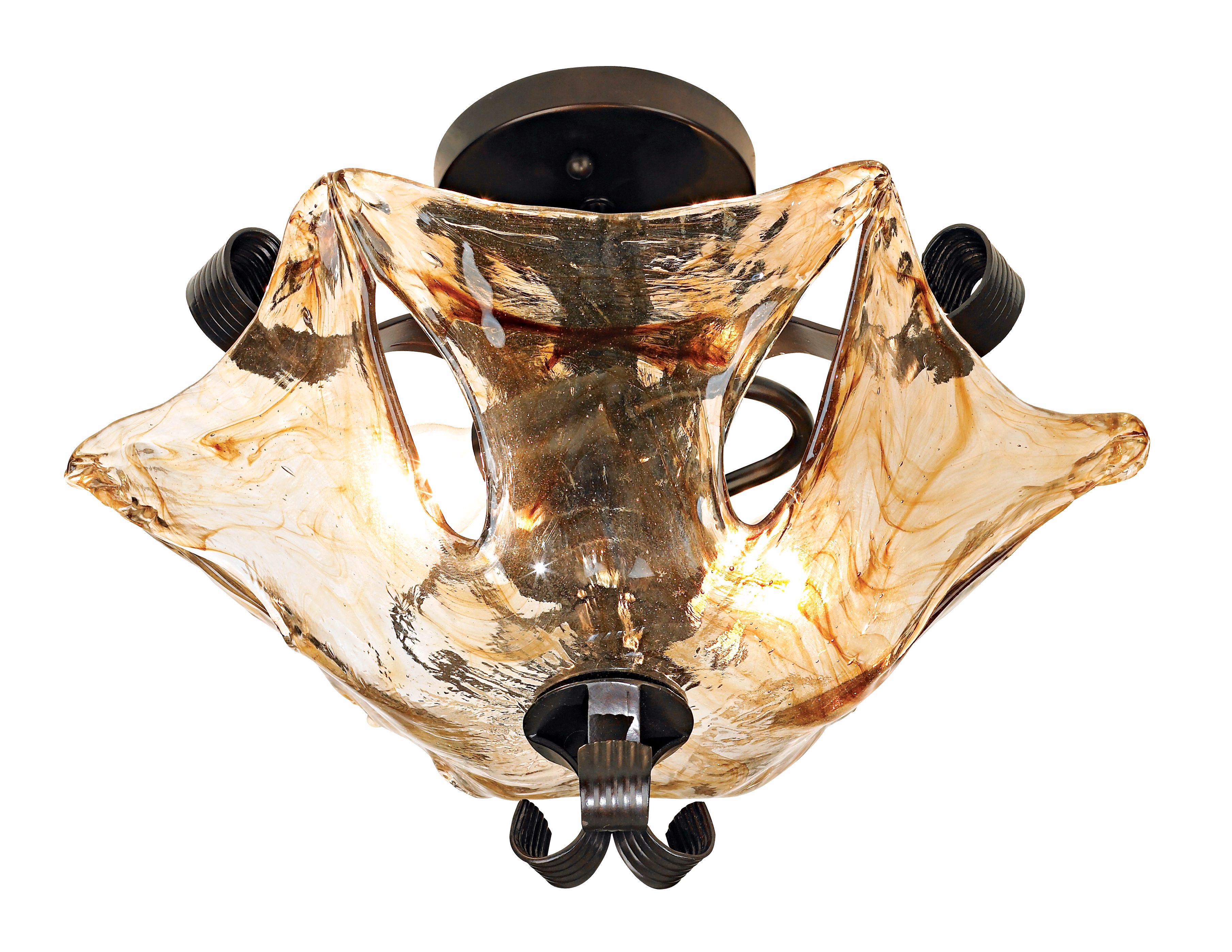 Uttermost Vetraio Collection 17" Wide Ceiling Light Fixture 41088